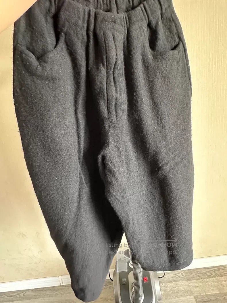 Comme des Garcons Comme des Garcons size S Thick wool felt balloon pants Size 23" - 2 Thumbnail