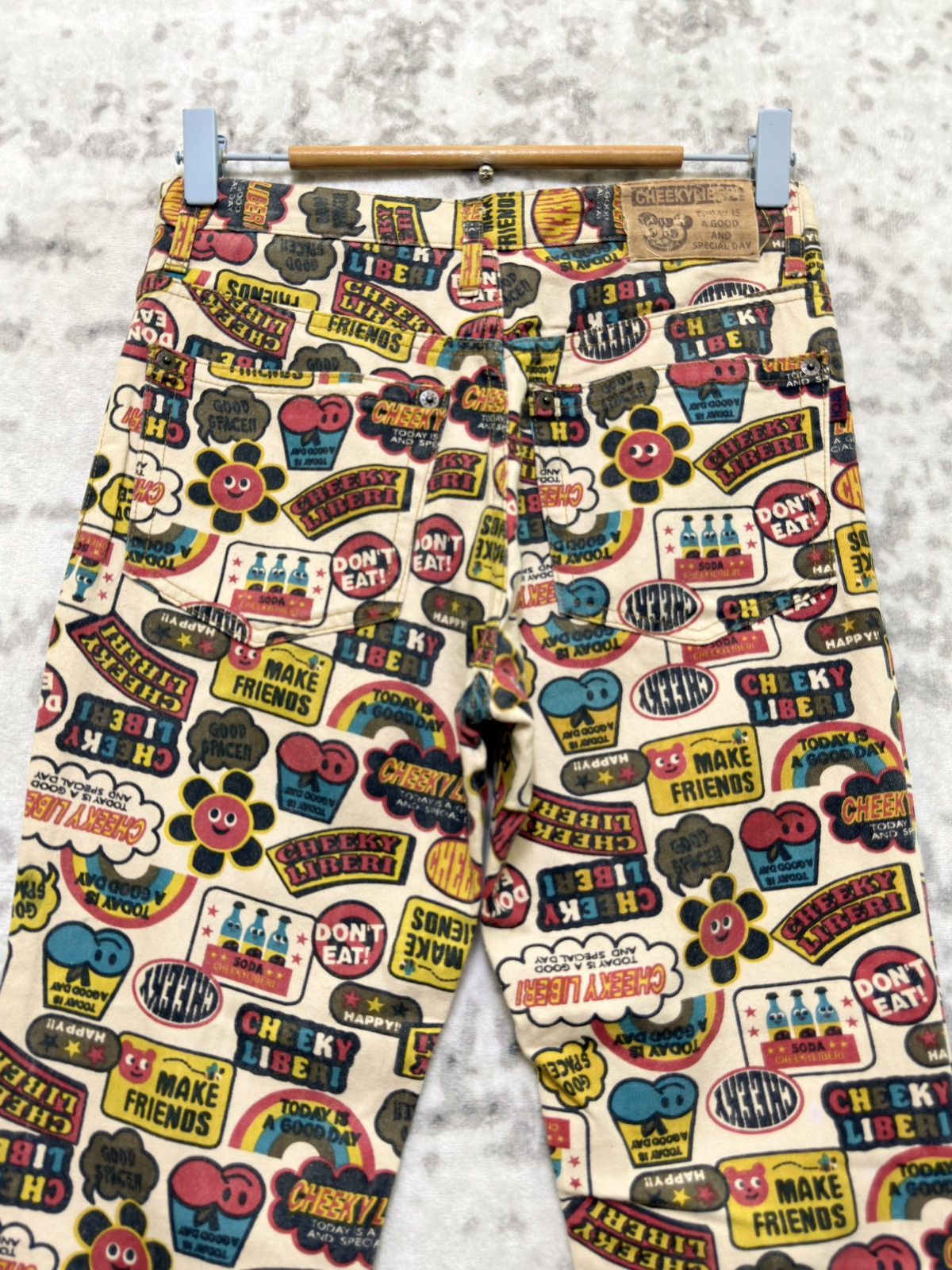 Hysteric Glamour Flare CHEEKYLIBERI Over Print Hysteric Style Design Pant Size US 26 / EU 42 - 9 Thumbnail