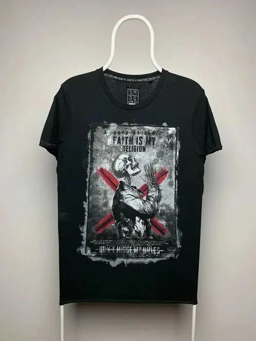 Band Tees Rock T-shirt vintage skulls tee size M smog metall Size US M / EU 48-50 / 2 - 1 Thumbnail