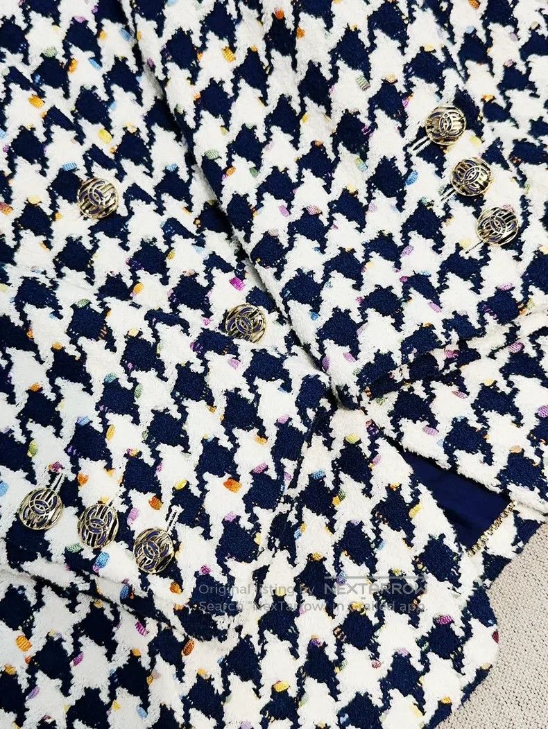 Chanel Chanel A thousand-bird check suit jacket Size S / US 4 / IT 40 - 4 Thumbnail