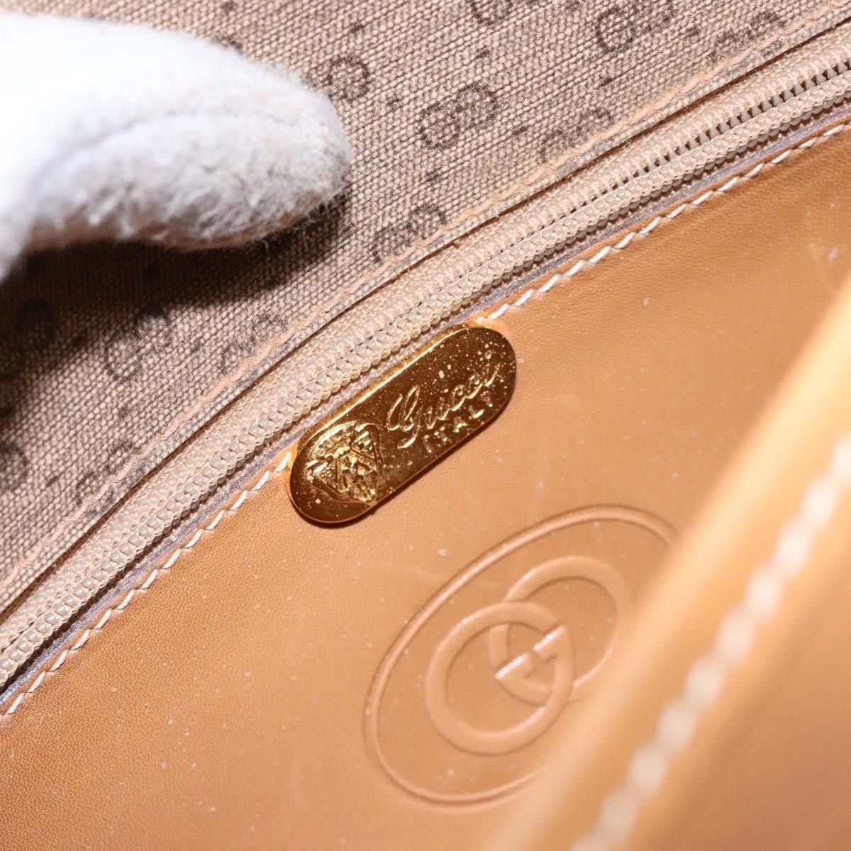 Gucci GUCCI Micro GG Supreme Shoulder Bag Pvc Beige Gold Size ONE SIZE - 16 Thumbnail