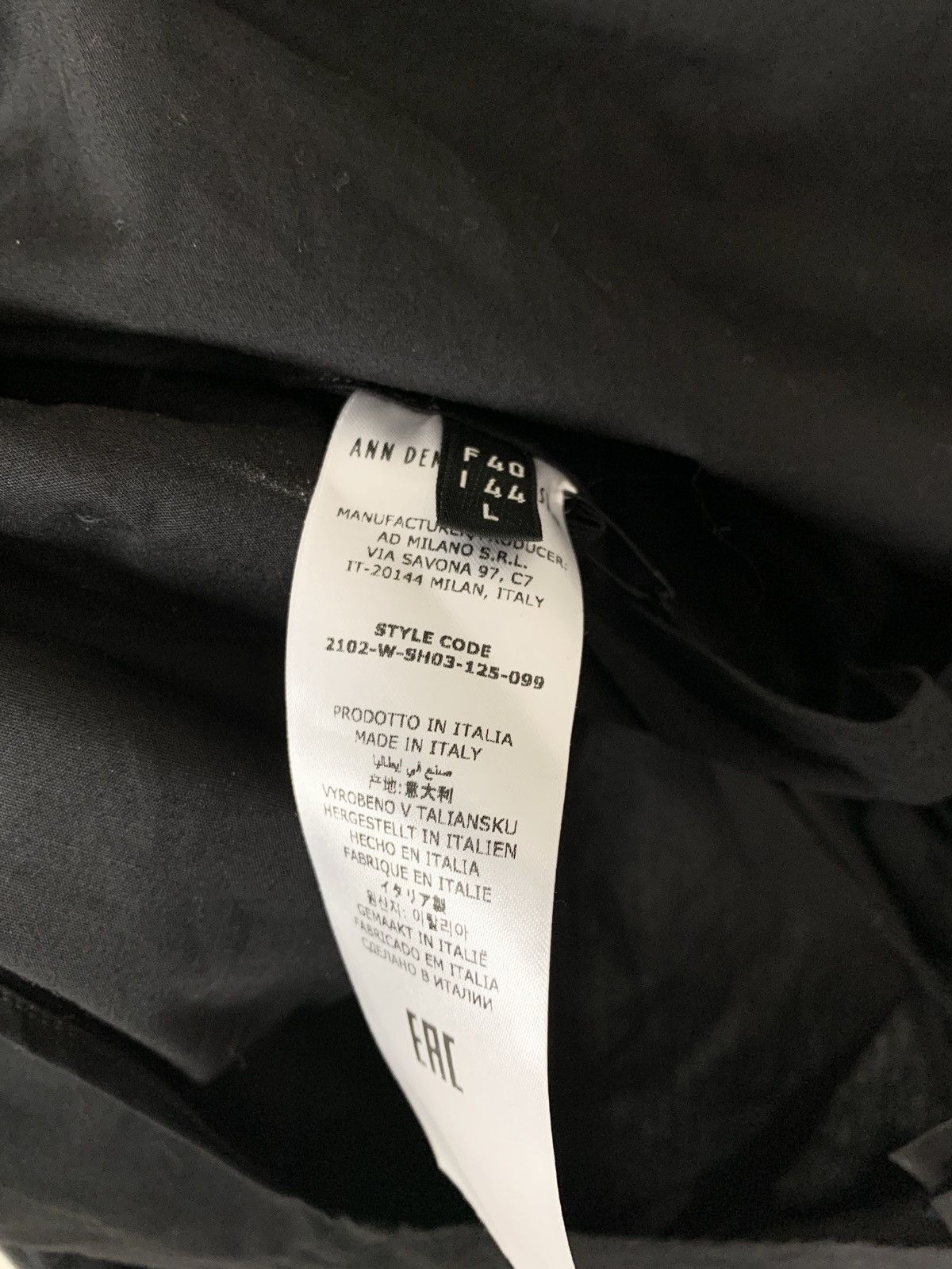 Ann Demeulemeester Ann Demeulemeester Alla Shirt Size US M / EU 48-50 / 2 - 6 Thumbnail