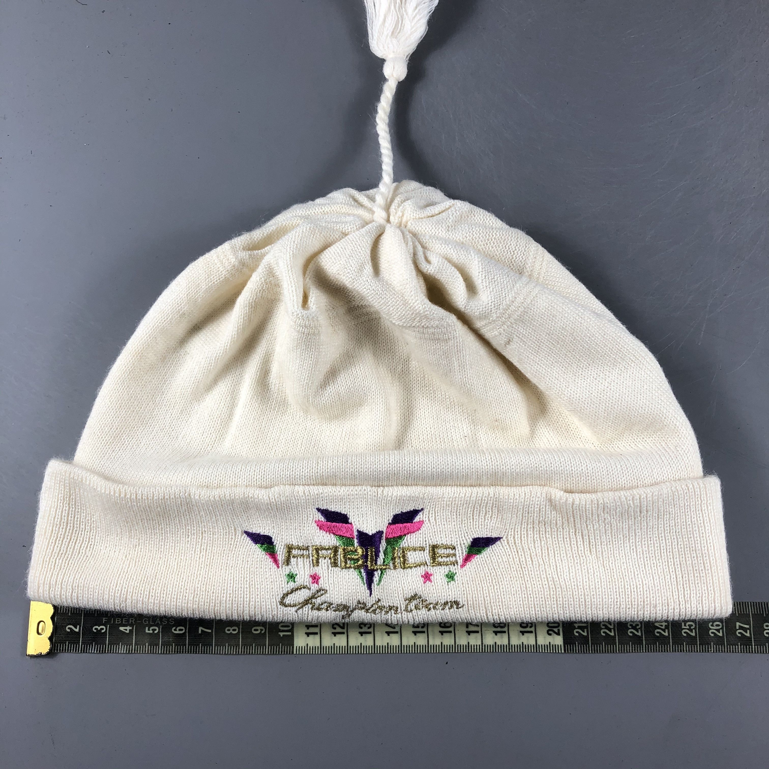 Japanese Brand × Vintage Womens Fablice Beanie Snow Hat Snow Cap -D436 Size ONE SIZE - 3 Thumbnail
