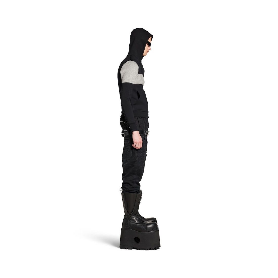 Balenciaga o1srvl11e0426 Layered Jeans in Black Size US 32 / EU 48 - 4 Thumbnail