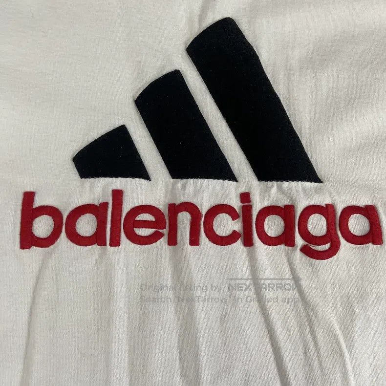 Balenciaga Balenciaga Embroidered logo short-sleeve Size US S / EU 44-46 / 1 - 3 Thumbnail
