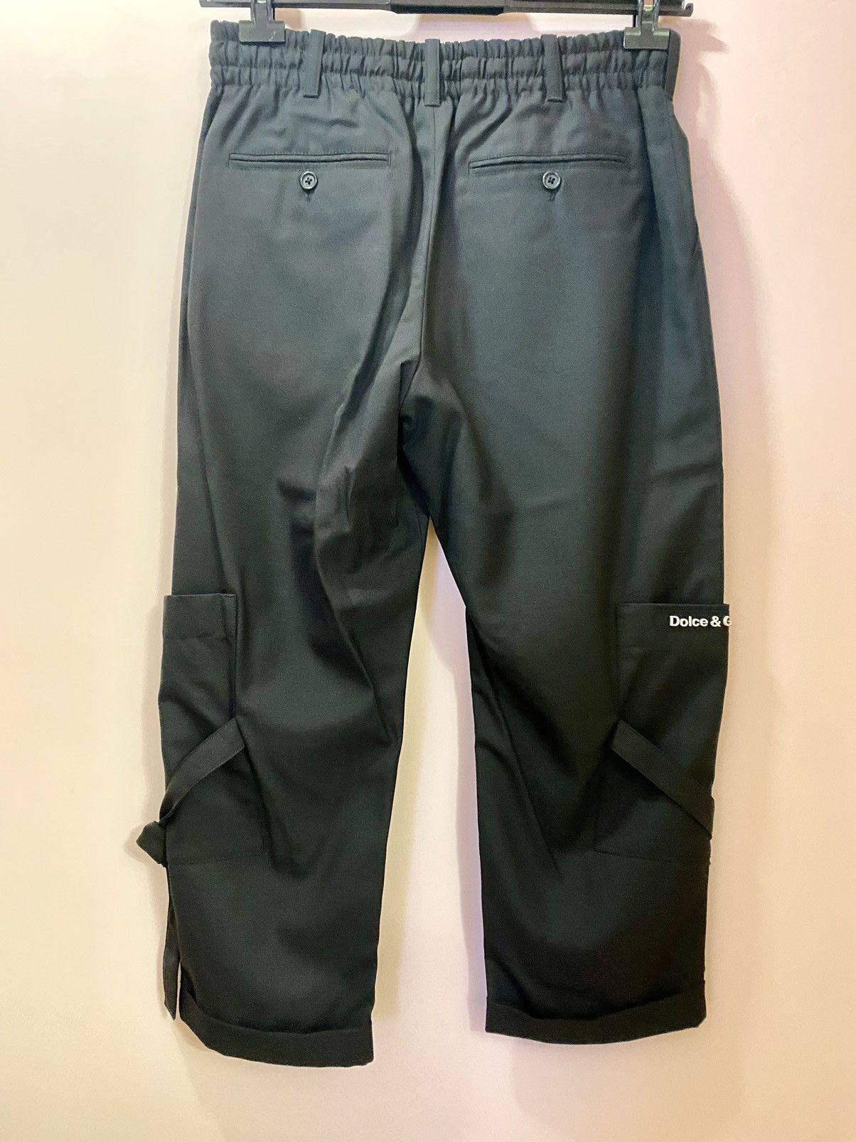 Dolce & Gabbana Dolce & Gabbana black cropped pants 44 Size US 30 / EU 46 - 4 Thumbnail
