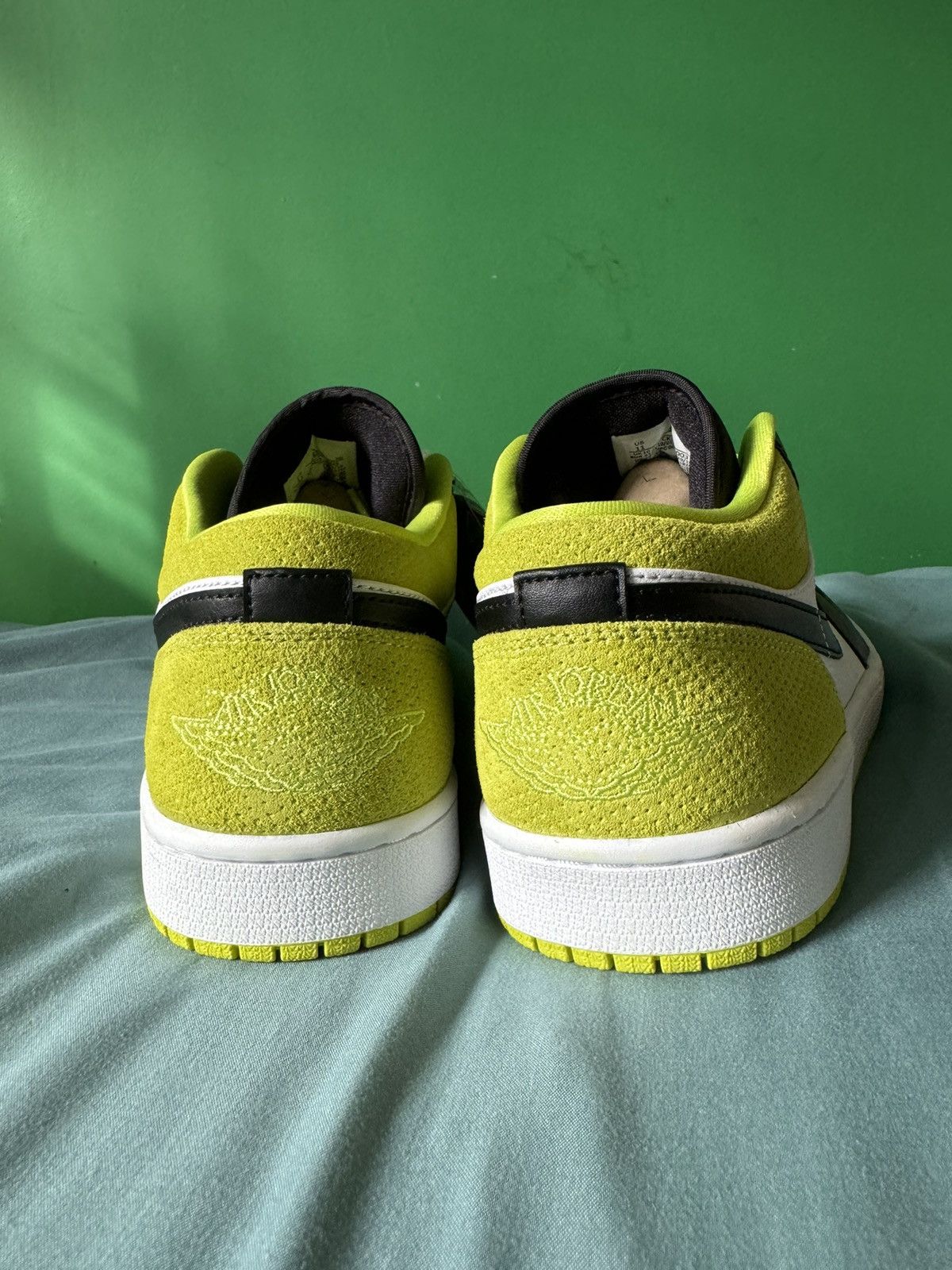 Jordan Brand Nike Air Jordan 1 Low Black Cyber 2020 Size US 11 / EU 44 - 3 Thumbnail