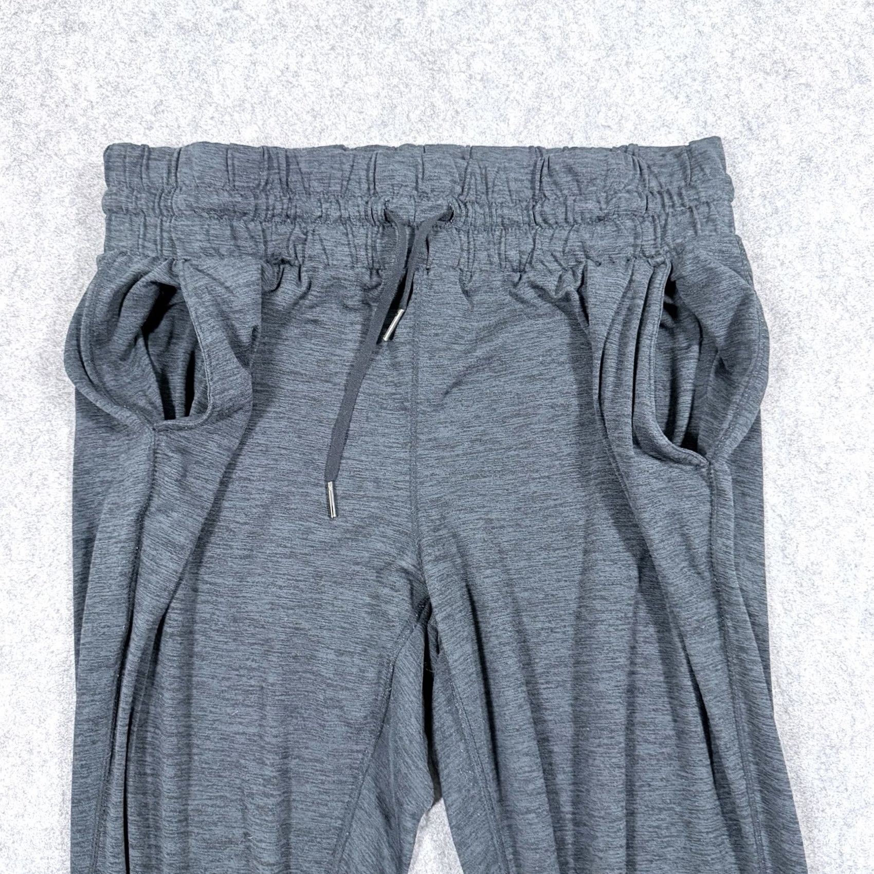 Alife Active Life Casual Jogger Pants XL Dark Gray Women’s Regular 32x27.5 Pockets 90s Gothic College City USA Modern Outdoor Style Jeanswear Trousers Size 40" / US 18 - 3 Thumbnail