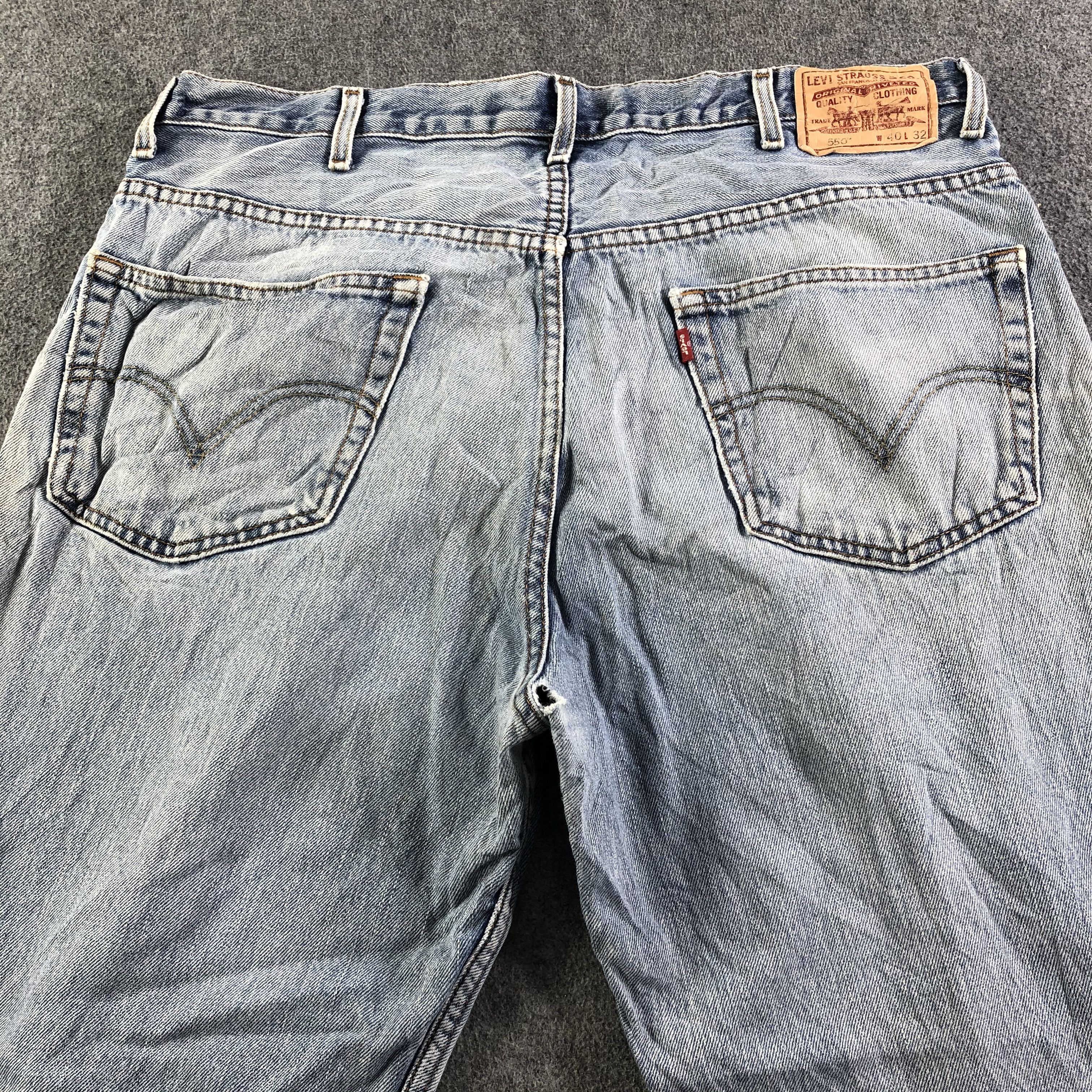 Levi's Vintage Levis 550 Jeans-J3224 Size US 40 / EU 56 - 4 Thumbnail