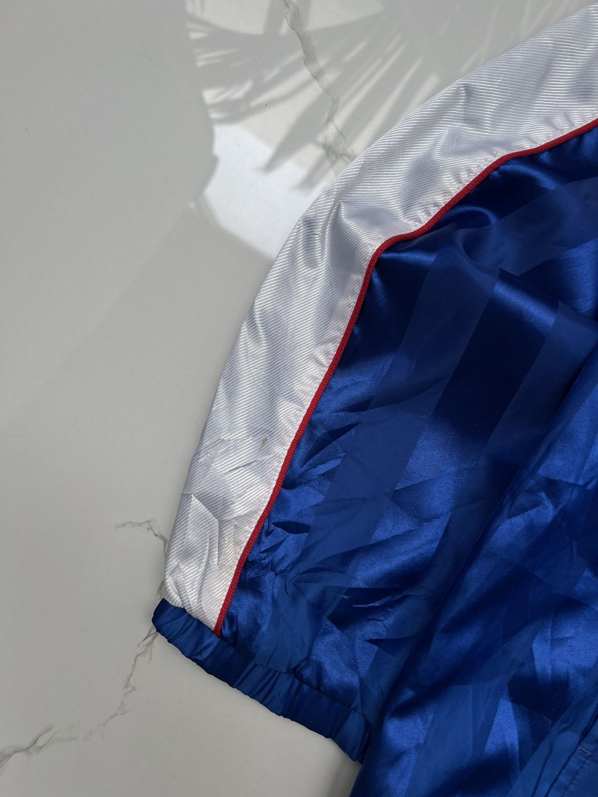 Nike × Vintage 90’s NIKE TEAM BACK SWOOSH LOGO RARE STRIPE Y2K TRACK JACKET Size US M / EU 48-50 / 2 - 4 Thumbnail