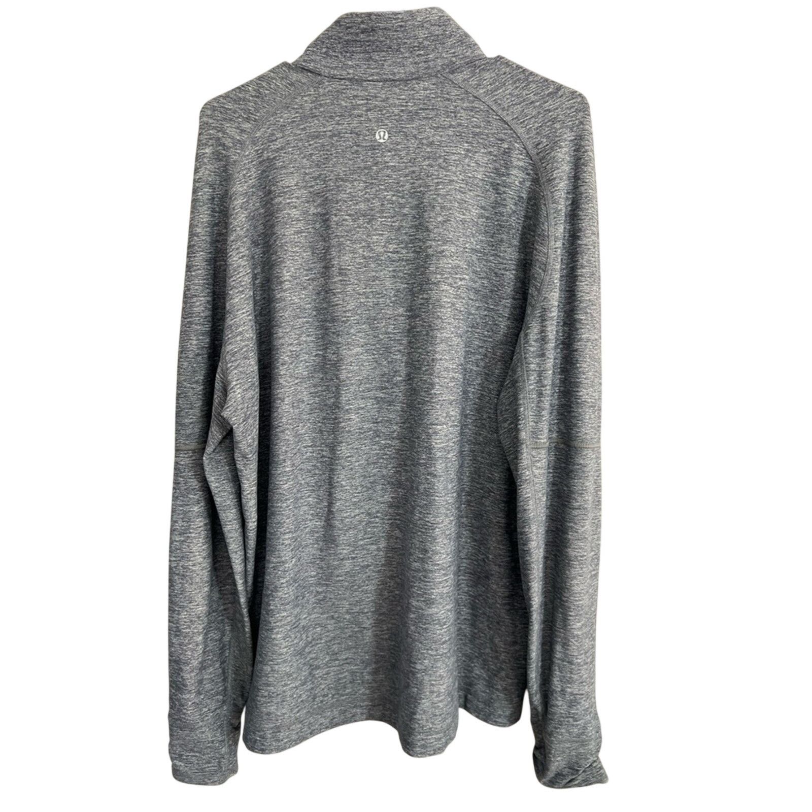 Lululemon Lululemon Mens Sweater Blue Gray 1/4 Zip Pullover XL CLEAN Size US XL / EU 56 / 4 - 2 Thumbnail