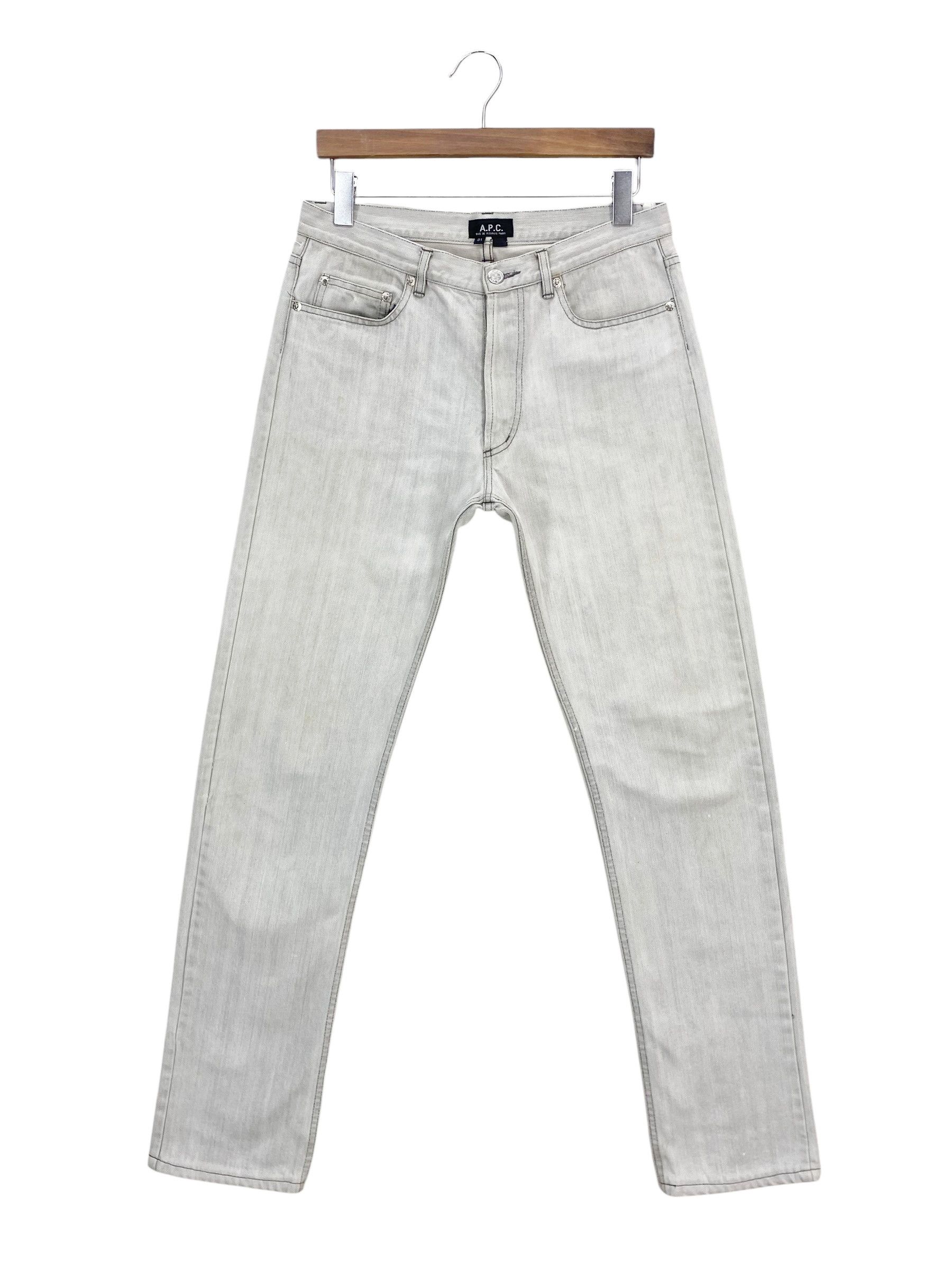 A.P.C. APC Light Wash Jeans Size US 31 - 2 Thumbnail