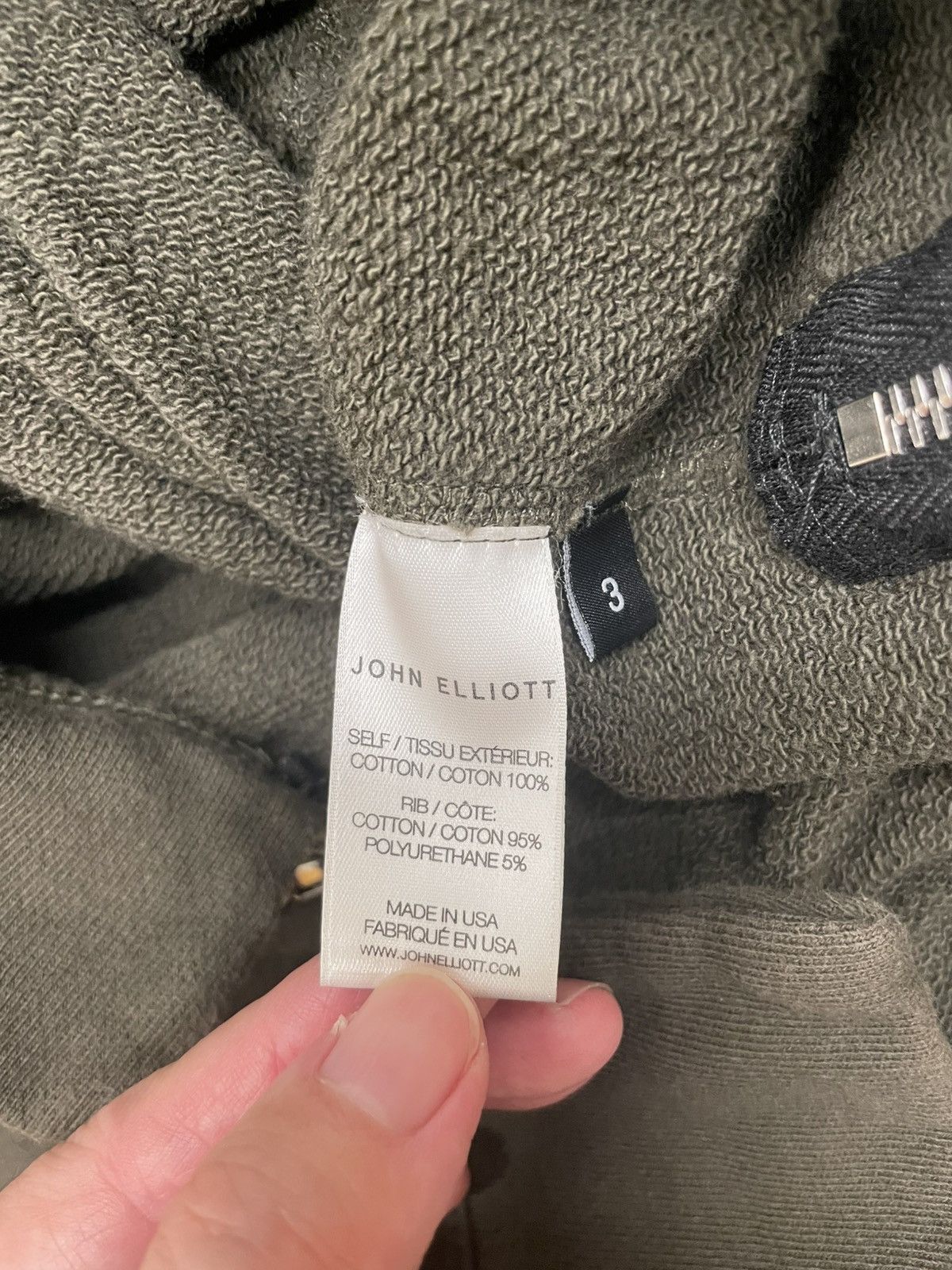 John Elliott John Elliott Villain Side Zipper Hoodie Size US S / EU 44-46 / 1 - 8 Thumbnail