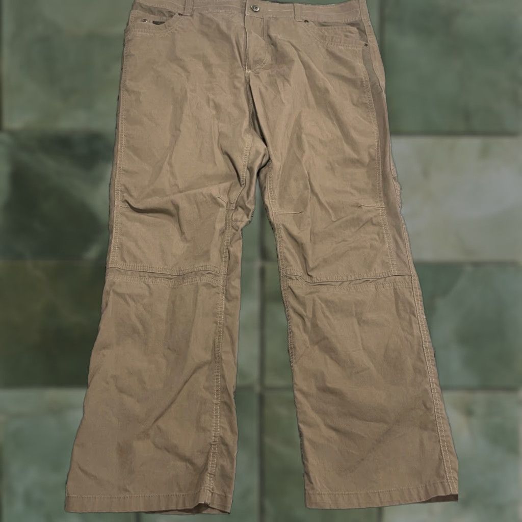 Vintage Kuhl Radikl Pants Mens 38 x 29.5 Brown Outdoor Hiking Stretch GUC Pants Size US 38 / EU 54 - 1 Thumbnail