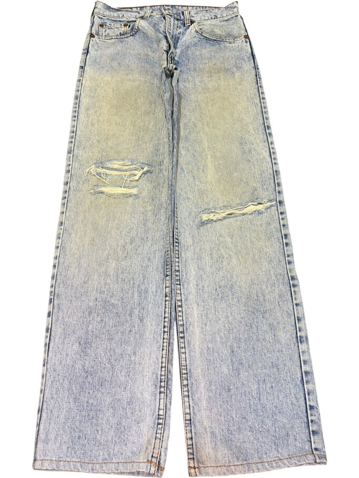 Levi's Vintage 90s Levis 503 Faded Wash Distressed Jeans Size US 27 - 1 Thumbnail