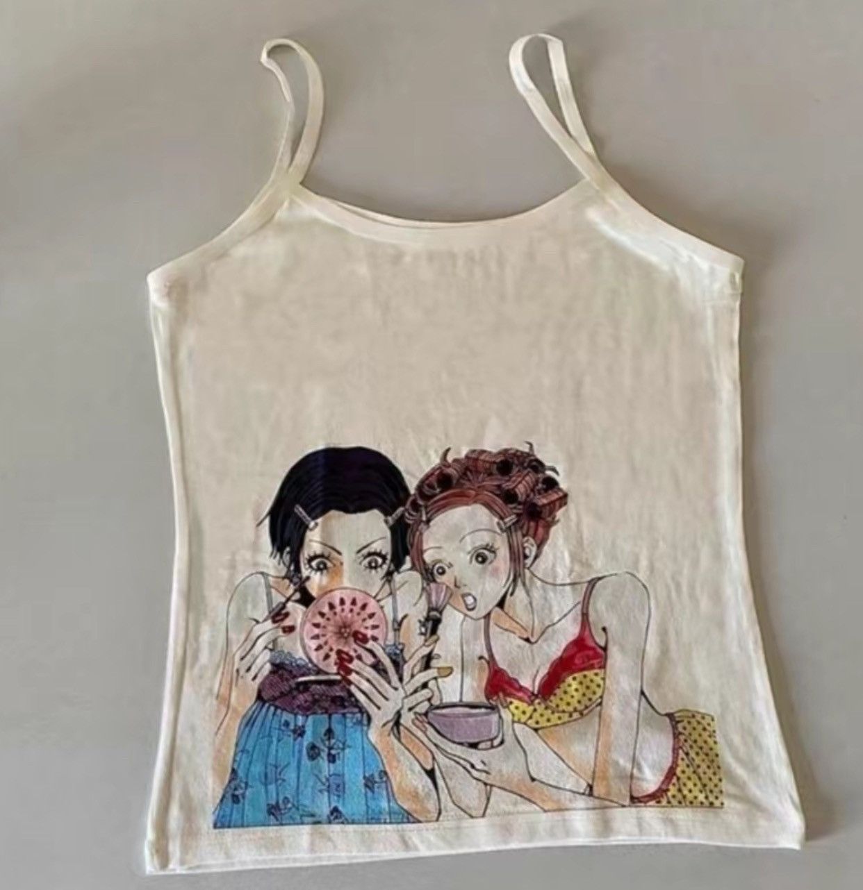 Other Nana Hachi Anime Tank Top Nana Hachi Anime Cream Tshirt Tee Size S / US 4 / IT 40 - 2 Thumbnail