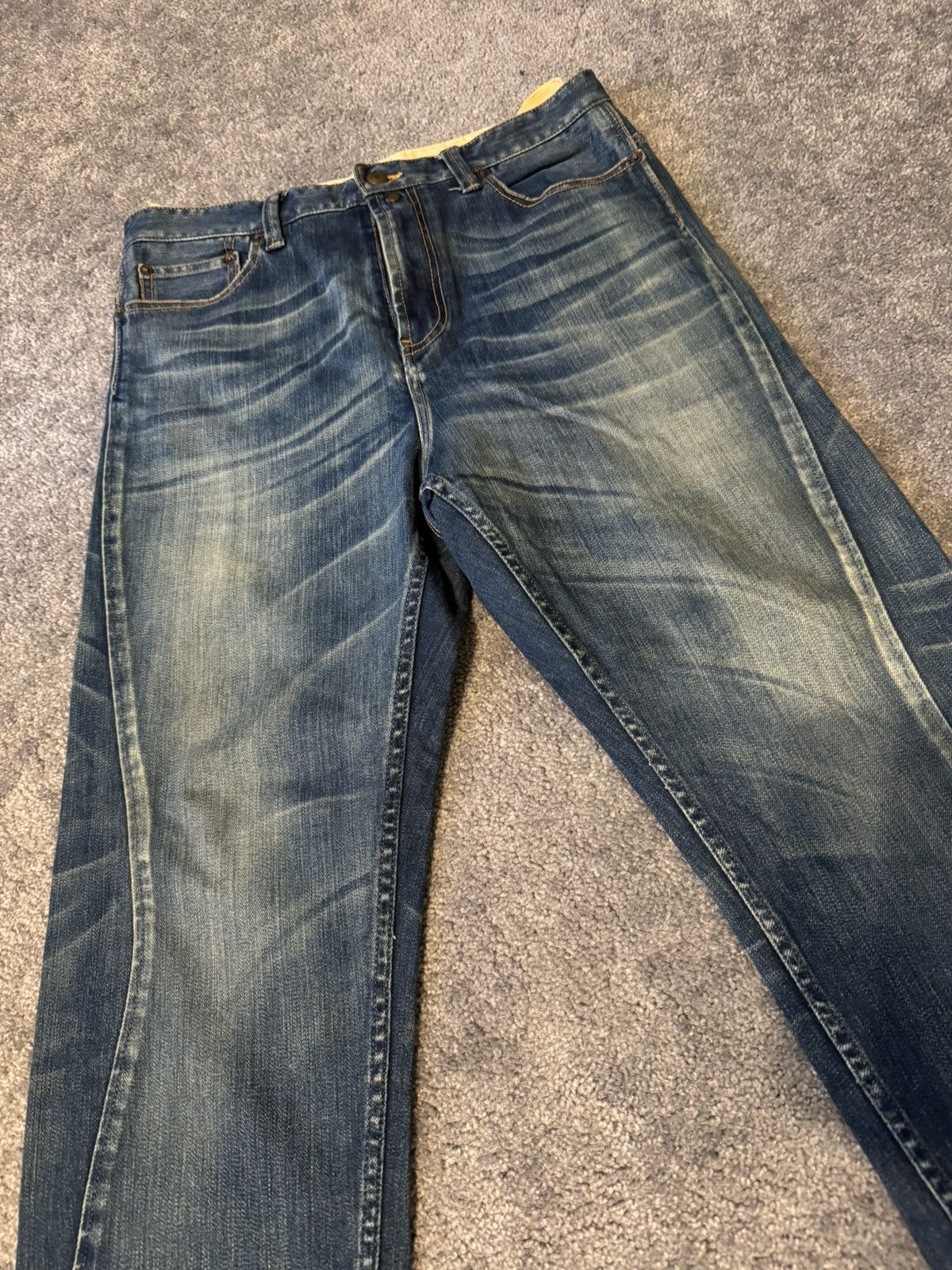 Maison MIHARA YASUHIRO Mihara Yasuhiro Blue Denim Size US 32 / EU 48 - 3 Thumbnail