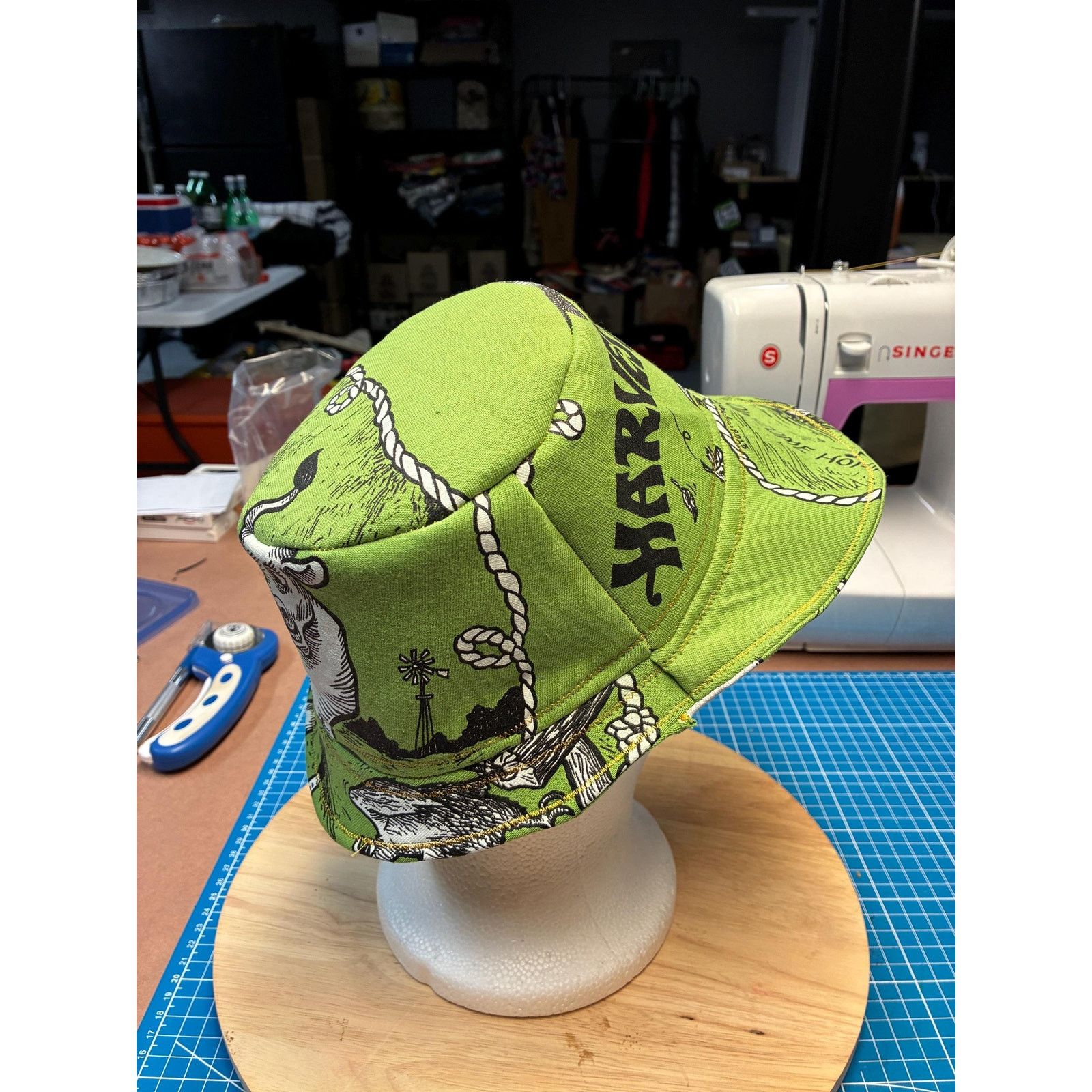 Other Upcycled Harvest Festival Bucket Hat — Stone Cow Brewery Size ONE SIZE - 6 Thumbnail