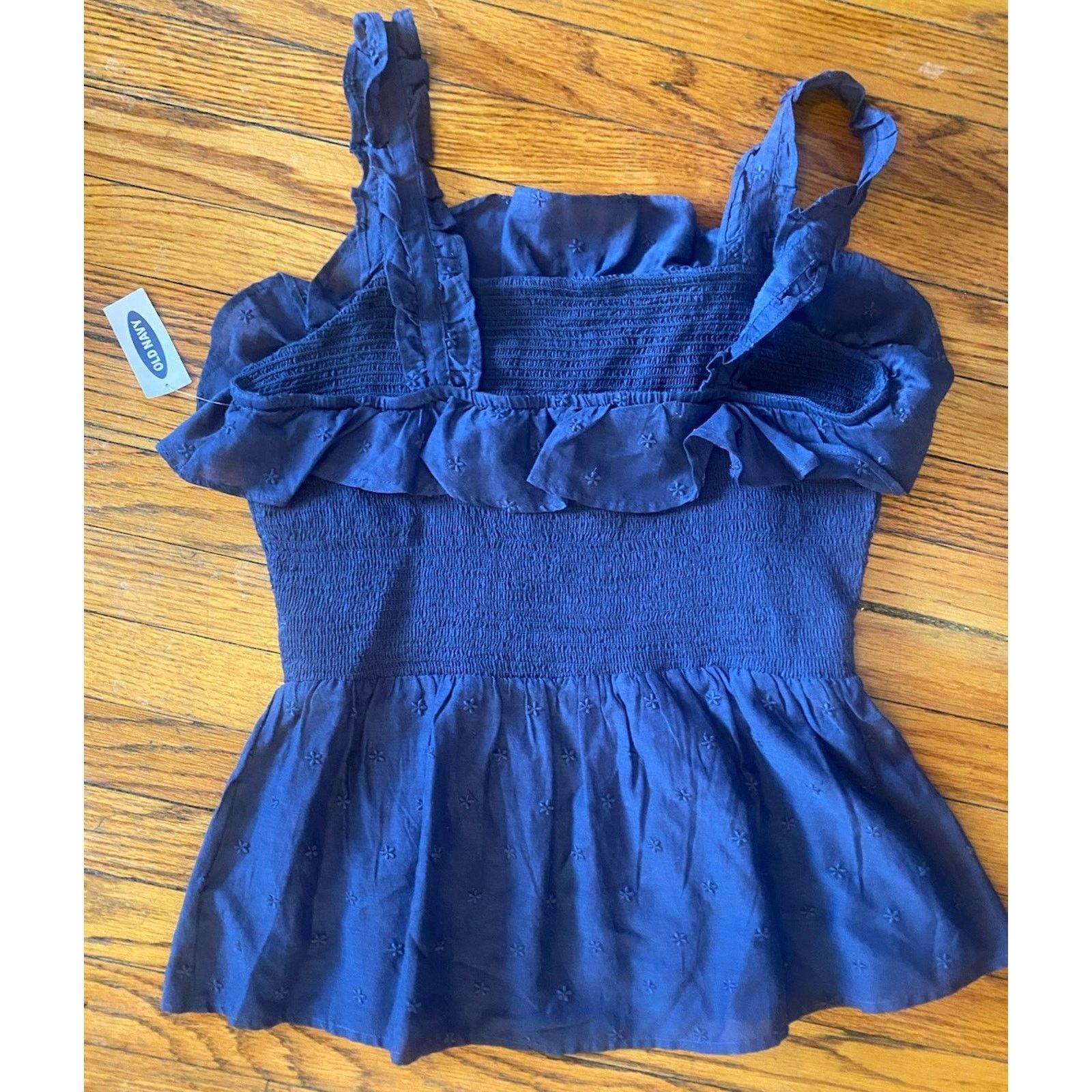 Old Navy NWT Old Navy Top Women’s Shirt Medium Navy $33 Size M / US 6-8 / IT 42-44 - 3 Thumbnail