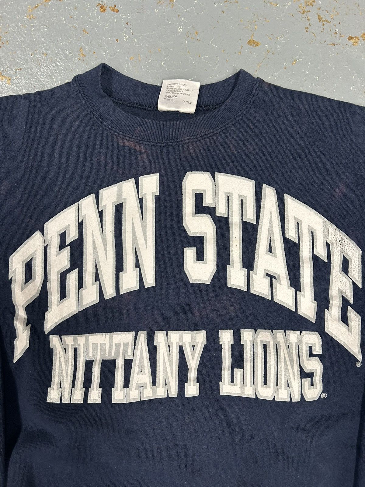 Vintage Crazy Vintage Penn State University Navy Pullover Crewneck Size US L / EU 52-54 / 3 - 2 Thumbnail