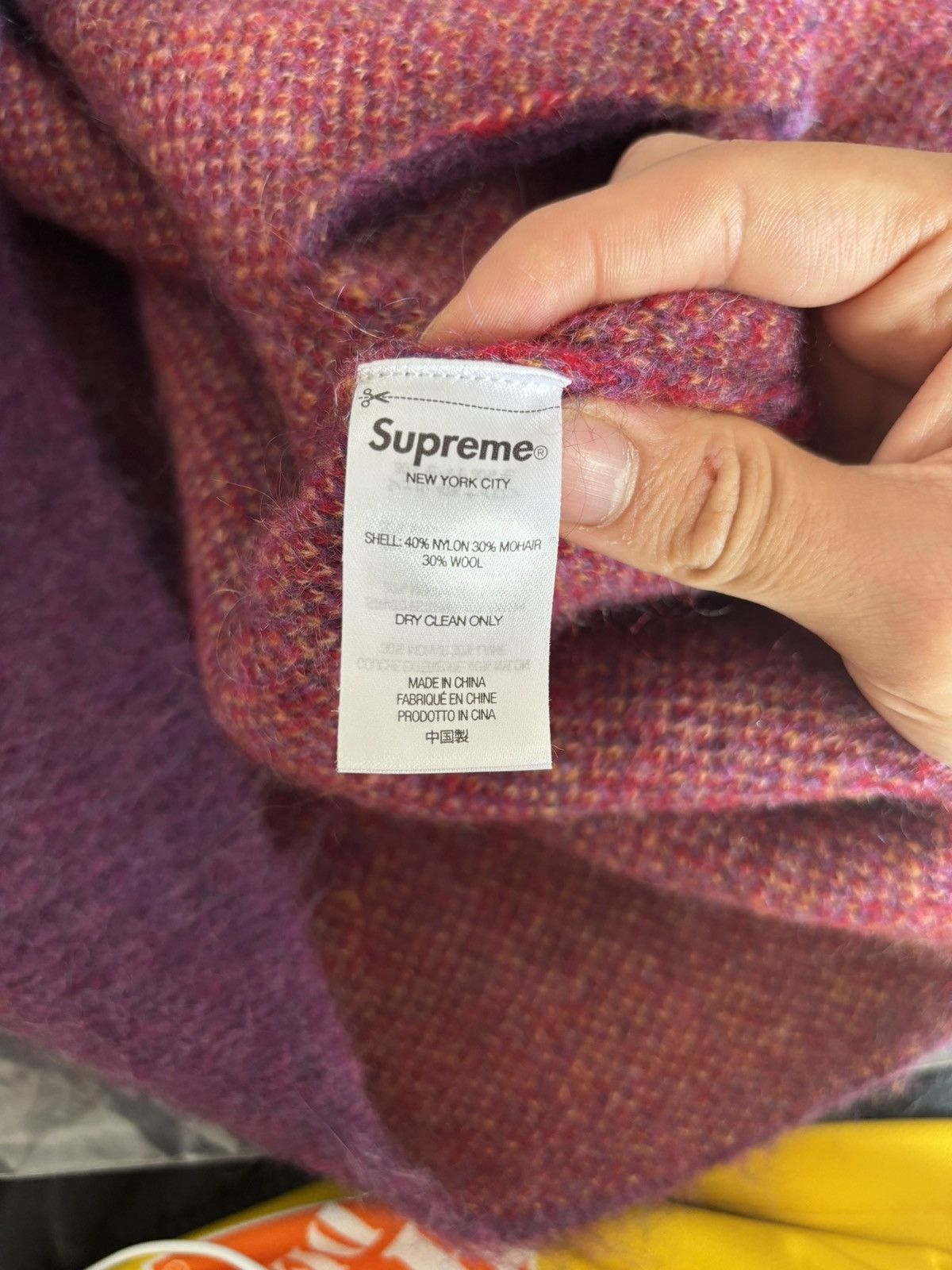 Supreme supreme abstract stripe cardigan Size US S / EU 44-46 / 1 - 4 Thumbnail