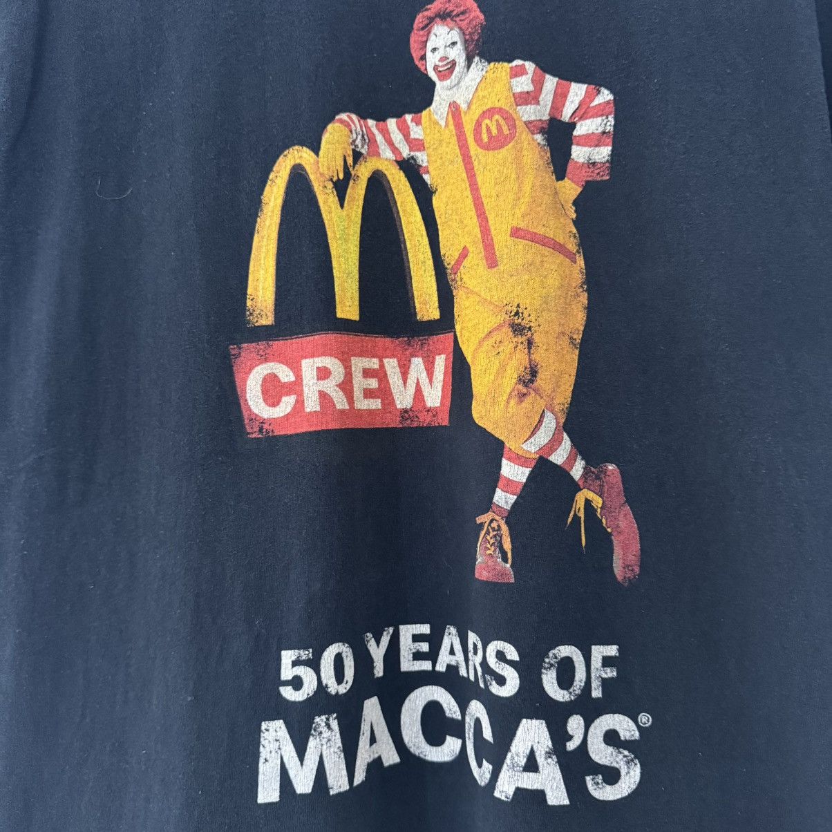 Vintage Mc’Donalds 50th Anniversary Tee Size US L / EU 52-54 / 3 - 3 Thumbnail