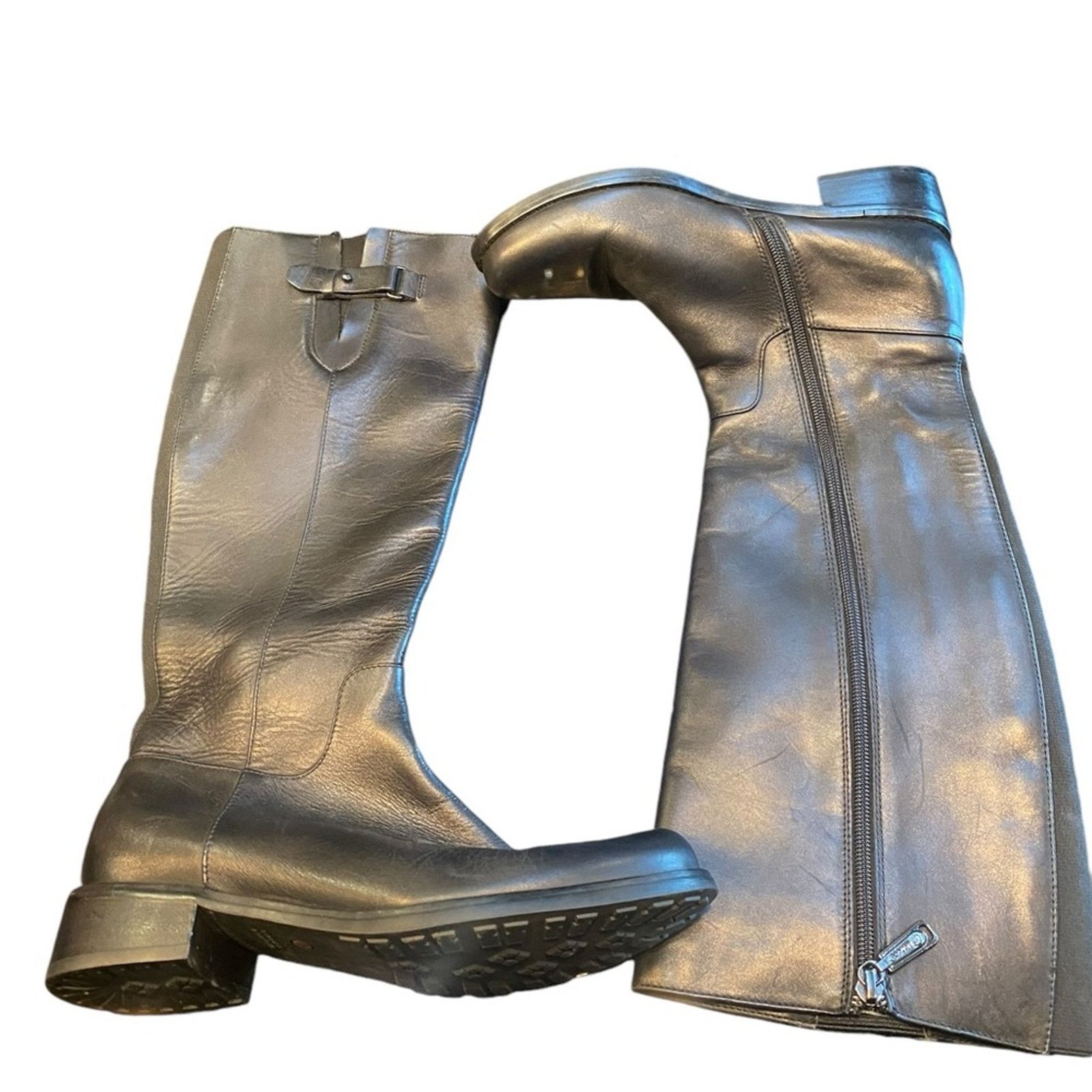 Other Blondo Volly Waterproof Riding Boot, Black Leather, Size 7.5 Size US 7.5 / IT 37.5 - 3 Thumbnail