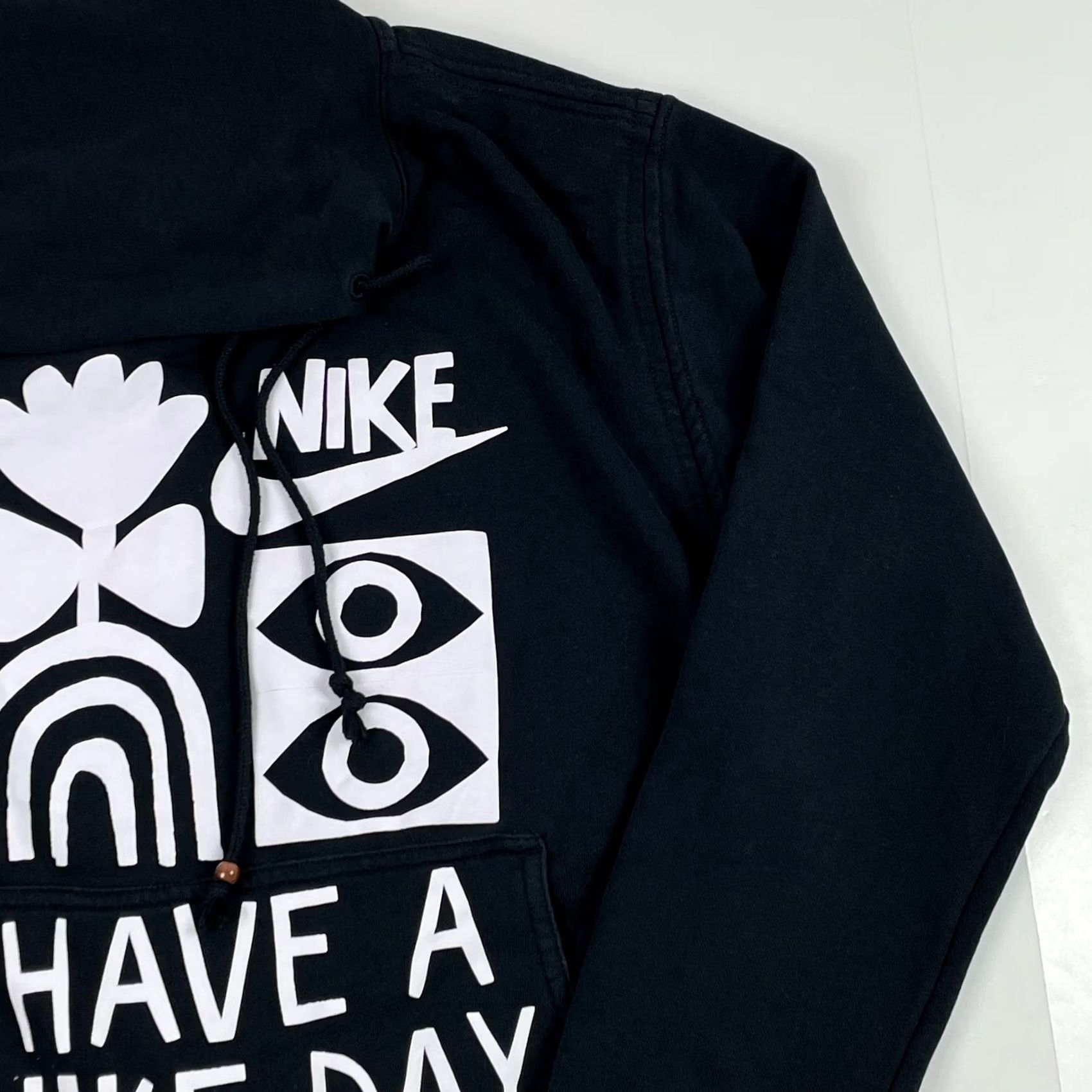 Nike Nike Hoodie Mens Small Black French Terry Long Sleeve Pullover Lined Size US S / EU 44-46 / 1 - 3 Thumbnail