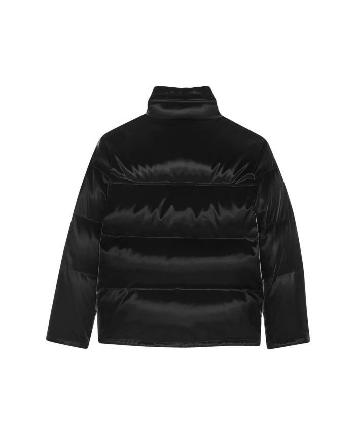 Saint Laurent Paris o1bcso1str0225 Lacquered Effect Oversized Jacket in Black Size US S / EU 44-46 / 1 - 2 Thumbnail