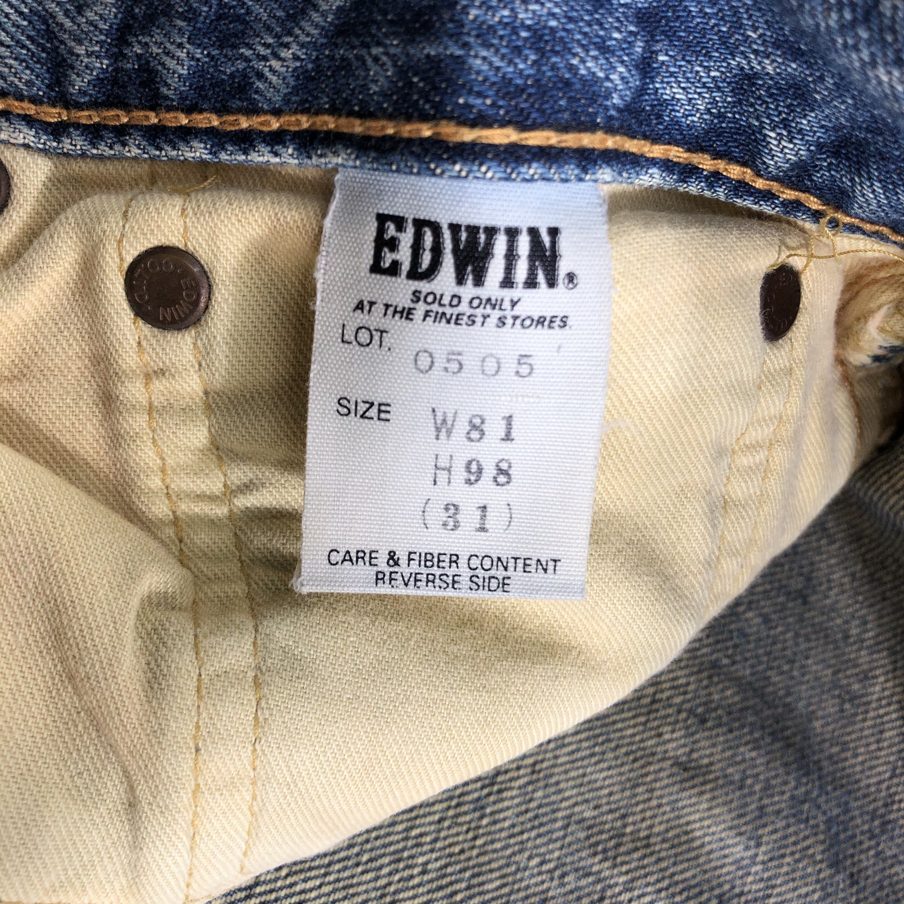 Edwin Vintage Edwin 505 Selvedge Jeans-JM3603 Size US 32 / EU 48 - 9 Thumbnail