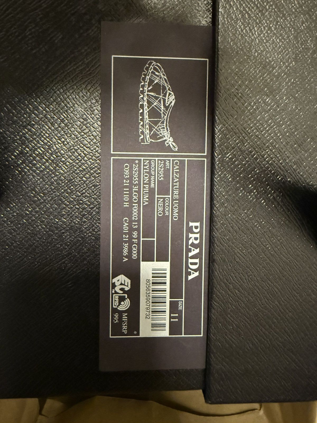 Prada Prada padded slip on in 11 us Size US 11 / EU 44 - 6 Thumbnail