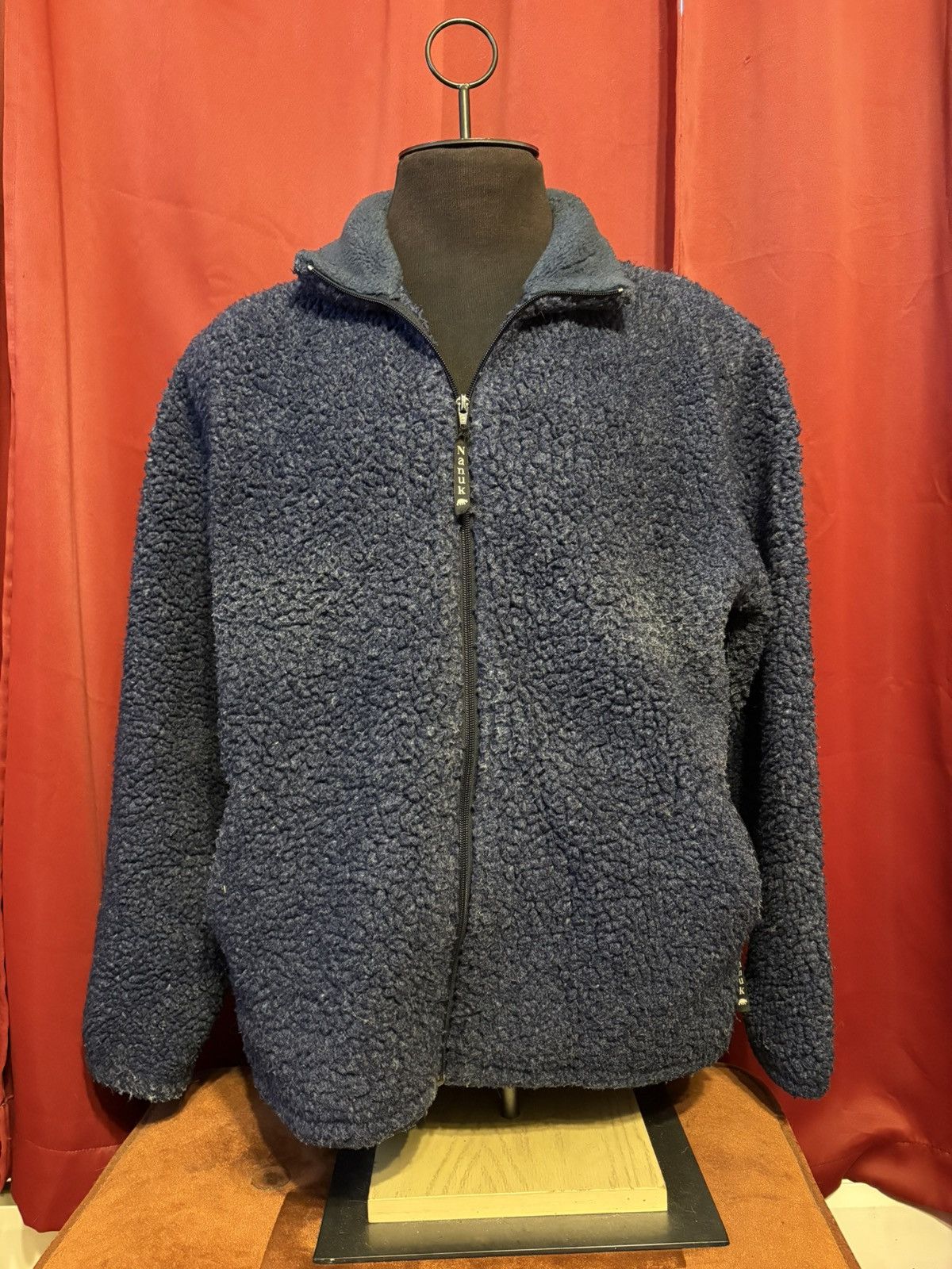 Vintage Vintage Nanuk Deep Pile Fleece Jacket 90’s Minimalist Grail Size US XL / EU 56 / 4 - 1 Thumbnail