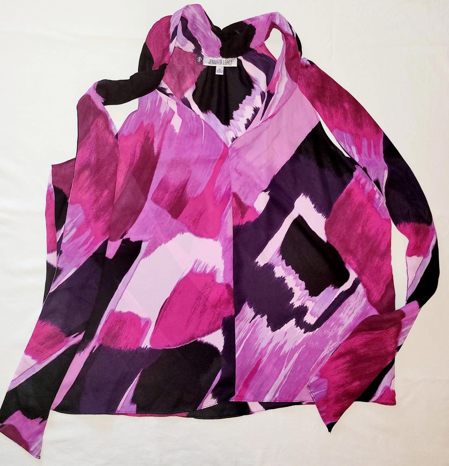 Designer Jennifer Lopez women's size XL sleeveless blouse Size XL / US 12-14 / IT 48-50 - 4 Thumbnail