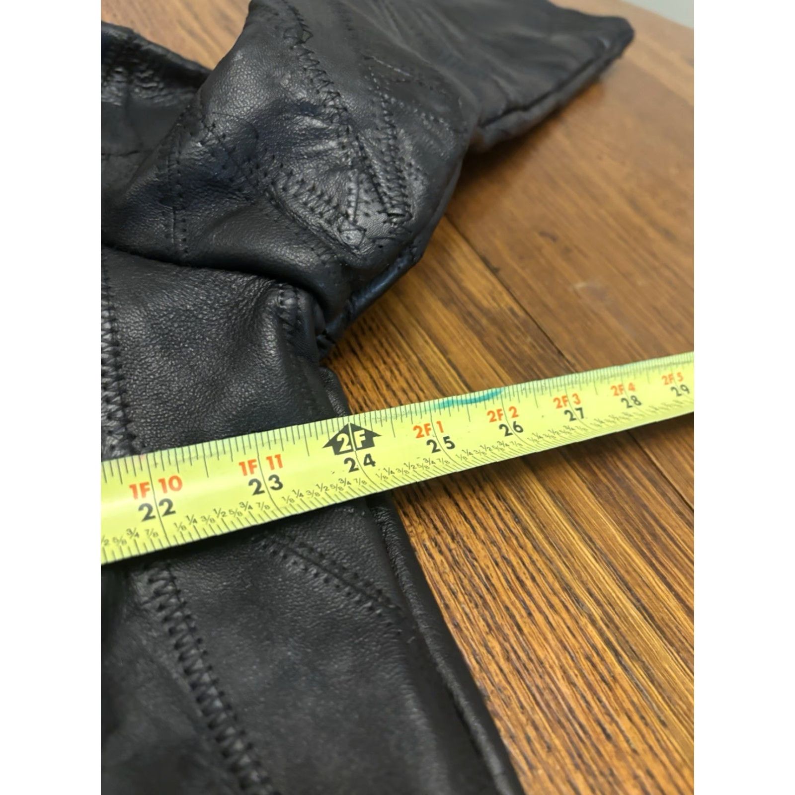 Vintage MEN'S MAXAM BLACK LEATHER JACKET Italian Lambskin L Size US L / EU 52-54 / 3 - 3 Thumbnail