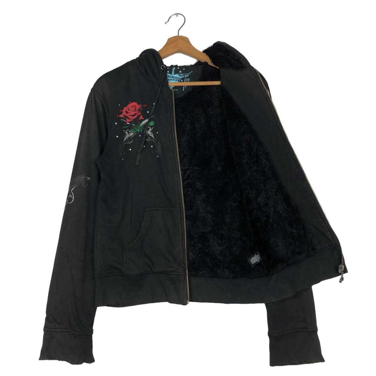 Band Tees 🔥Rock & Roll Cowgirl Hoodie Jacket Punk Design Big Logo Size US L / EU 52-54 / 3 - 13 Thumbnail