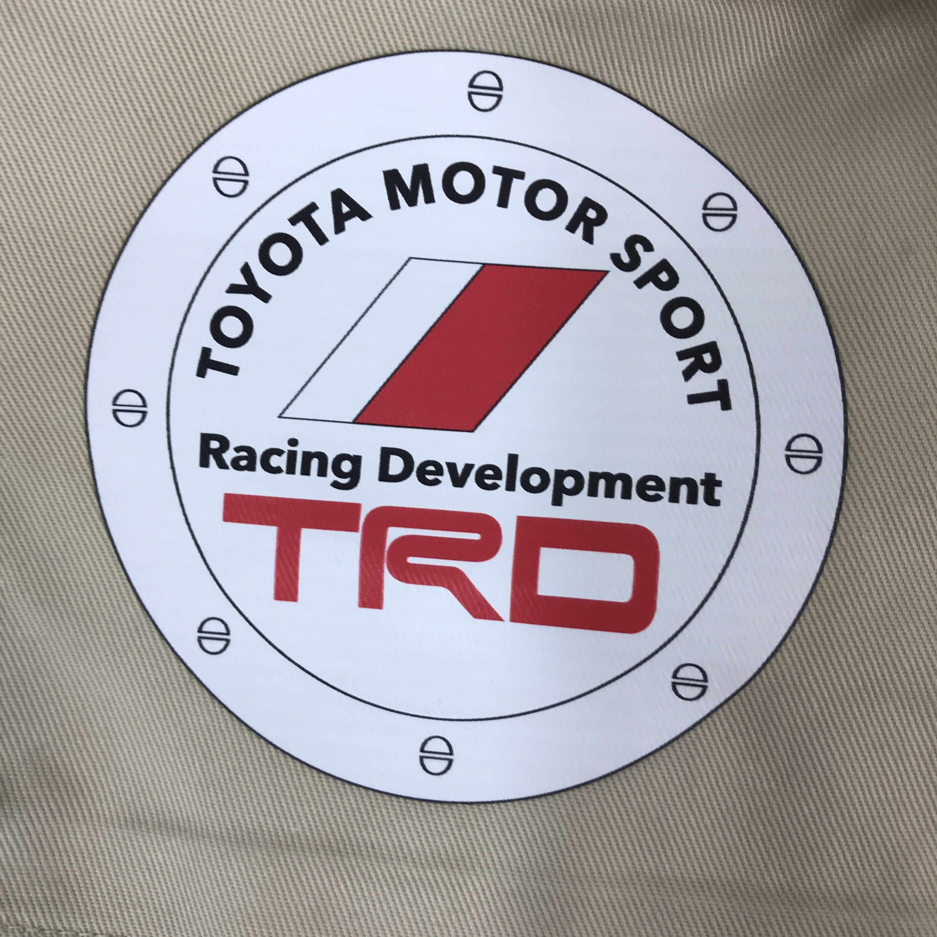 Japanese Brand TOYOTA TRD RACING MOTORSPORT CUSTOM CHORE STYLR JACKET Size US L / EU 52-54 / 3 - 12 Thumbnail