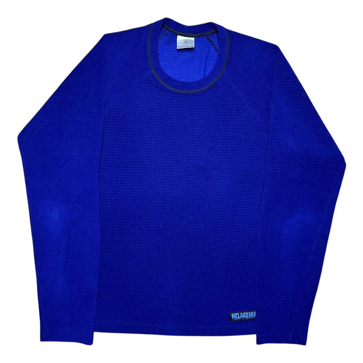Melanzana Melanzana Micro Grid Dark Blue Polyester Pullover Crewneck Size M / US 6-8 / IT 42-44 - 1 Thumbnail