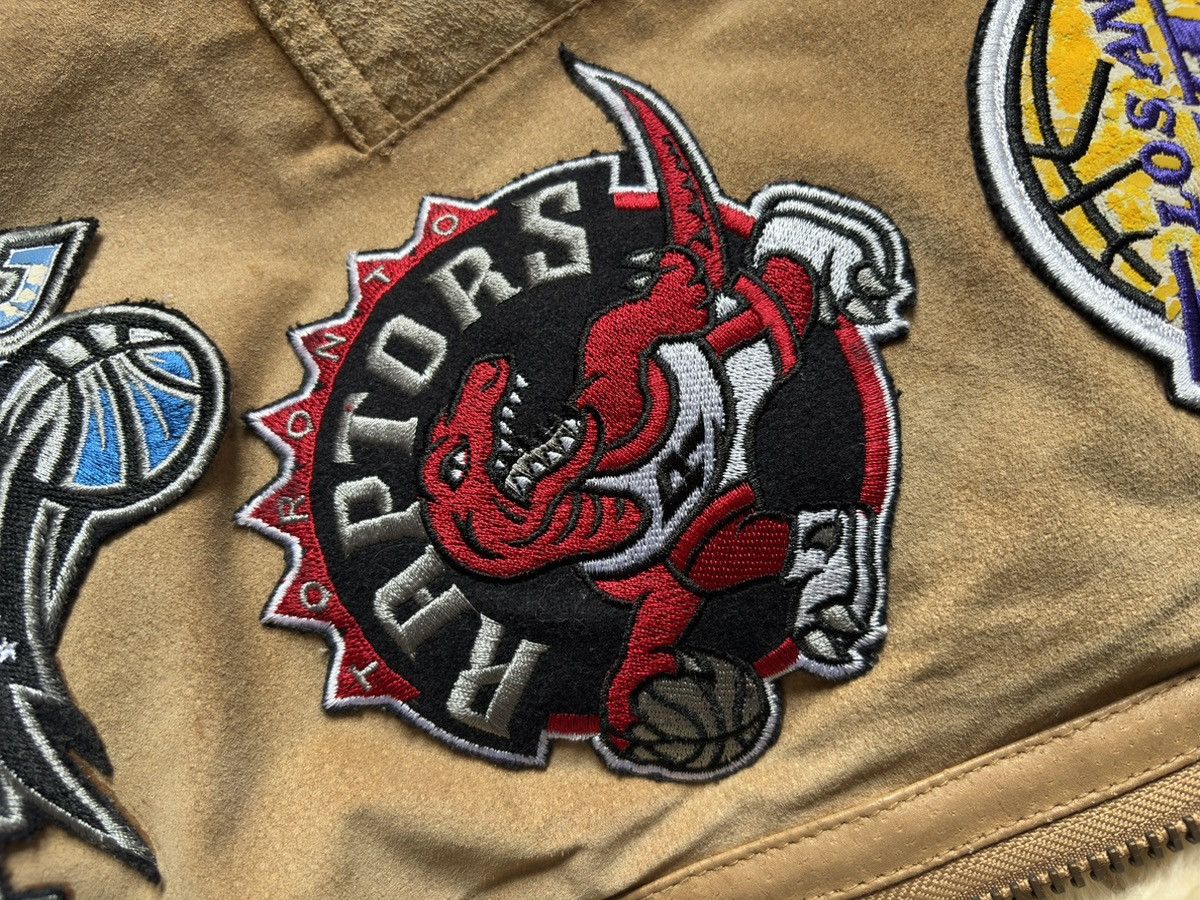 JH Design × Jeff Hamilton × NBA Rare Jeff Hamilton x Phat Farm NBA Leather Jacket – All Team Size US XXL / EU 58 / 5 - 12 Thumbnail