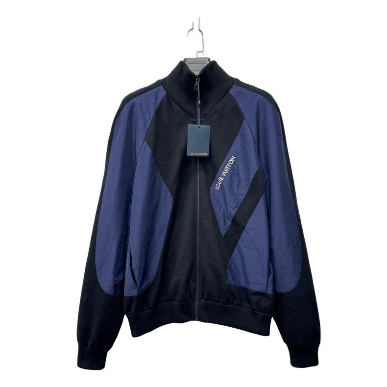 Louis Vuitton louis vuitton 25ss blue and black contrast embroidered mon Size US XL / EU 56 / 4 - 3 Thumbnail