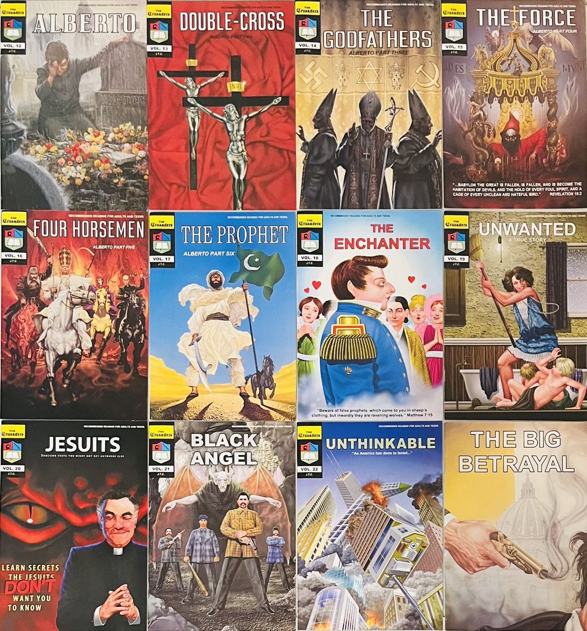 Other COMICS - The Crusaders - COLLECTION OF 24 By Jack Chick Size ONE SIZE - 4 Thumbnail