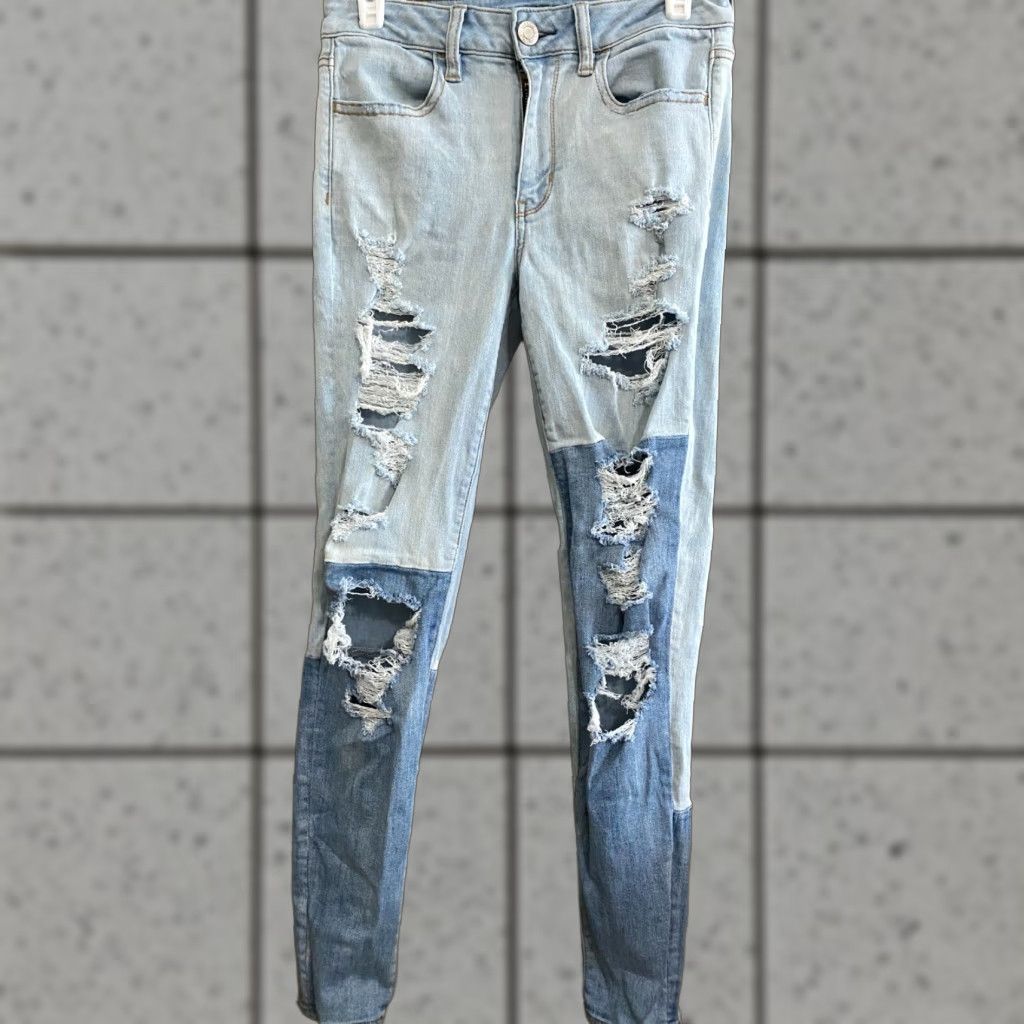 American Eagle Outfitters VINTAGE? No. Proceeding with optimized title not including N/A. Size 28" / US 6 / IT 42 - 1 Thumbnail
