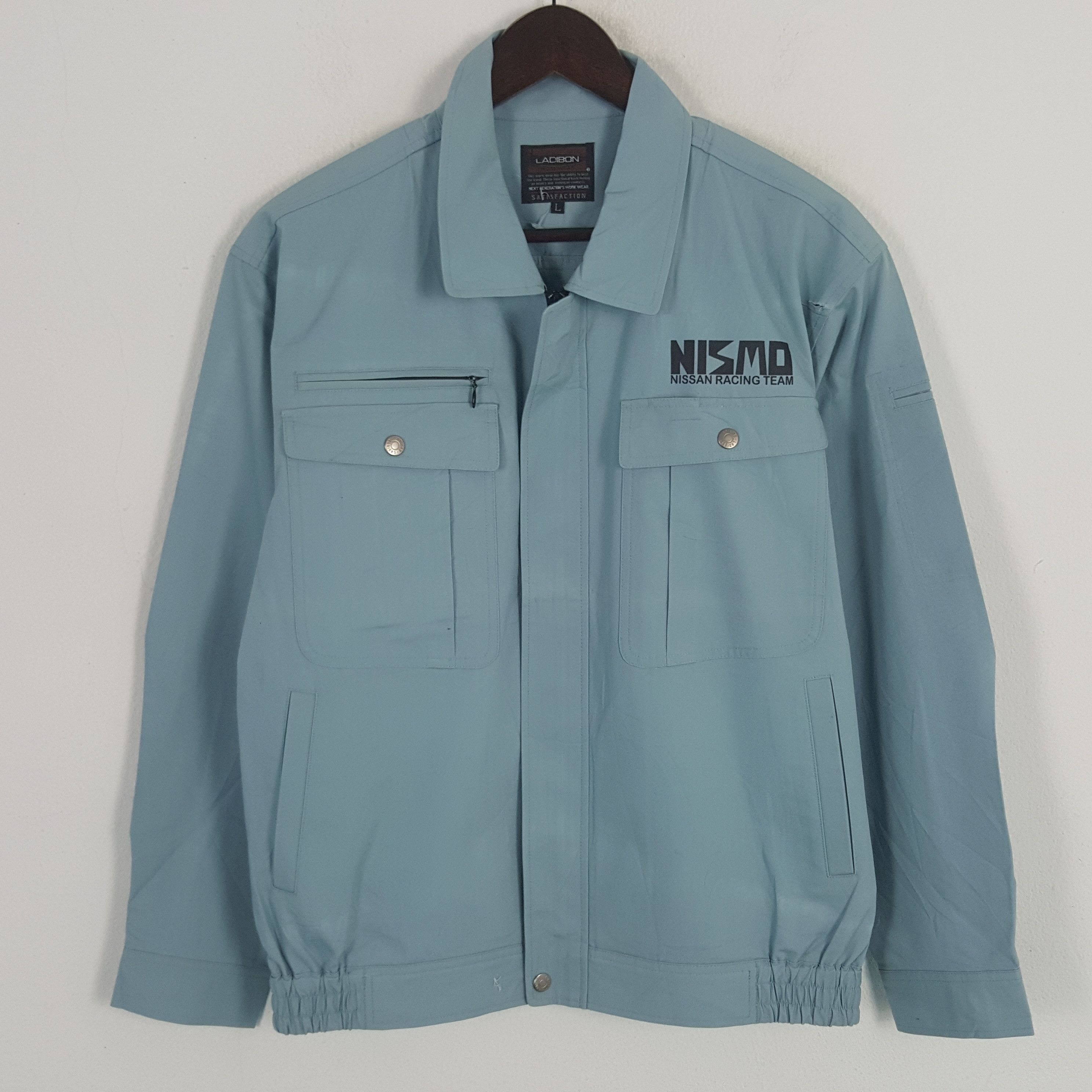 Japanese Brand × Vintage Vintage NISMO Nissan Racing team Custom Art Worker Jacket Size US XL / EU 56 / 4 - 1 Thumbnail