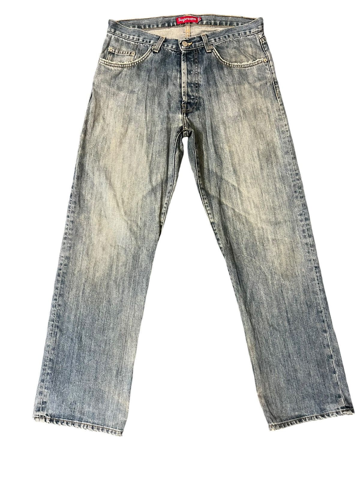 Supreme Vintage Supreme Baggy Jeans | Grailed