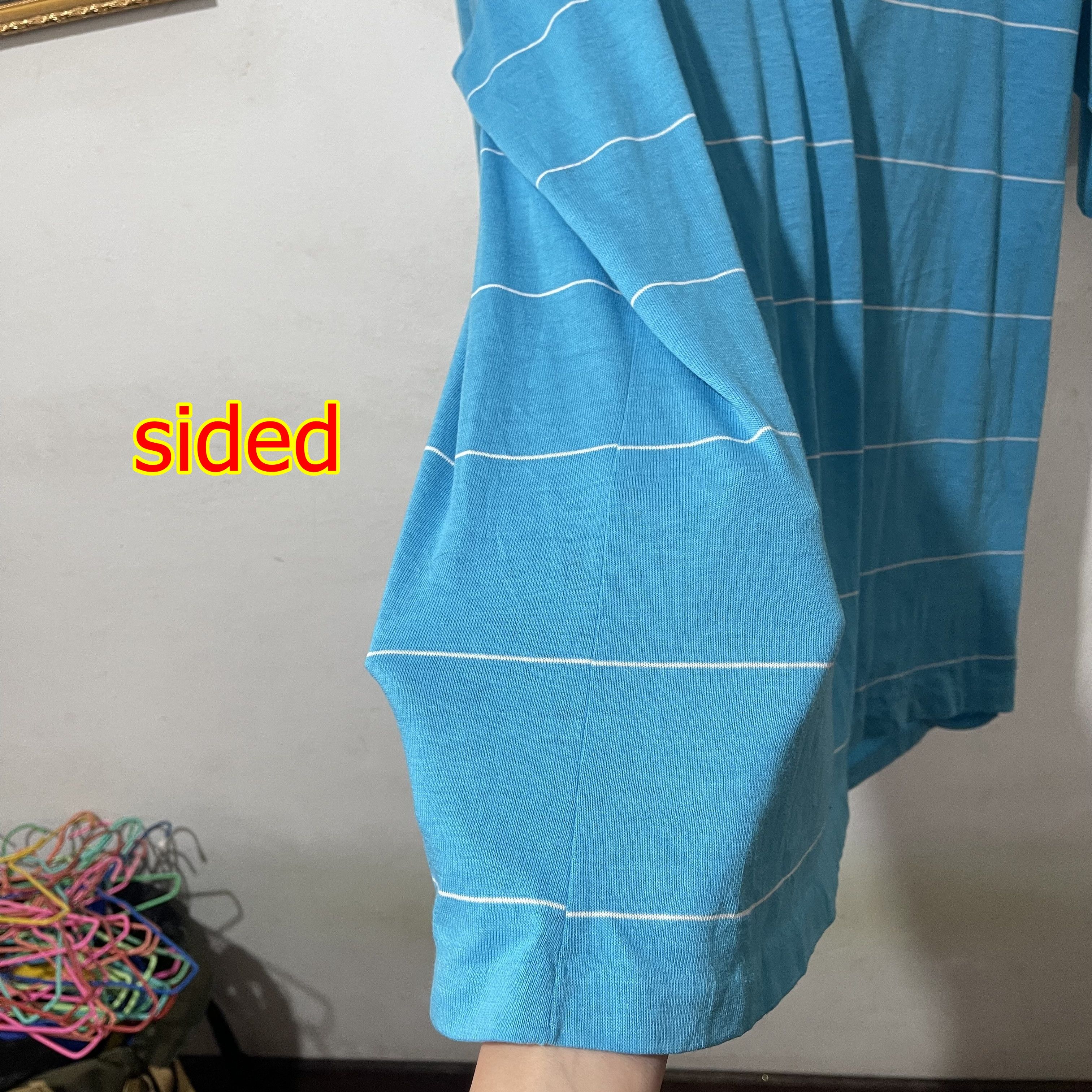 Vintage Vintage 90s Striped T-Shirt Size US XXL / EU 58 / 5 - 3 Thumbnail