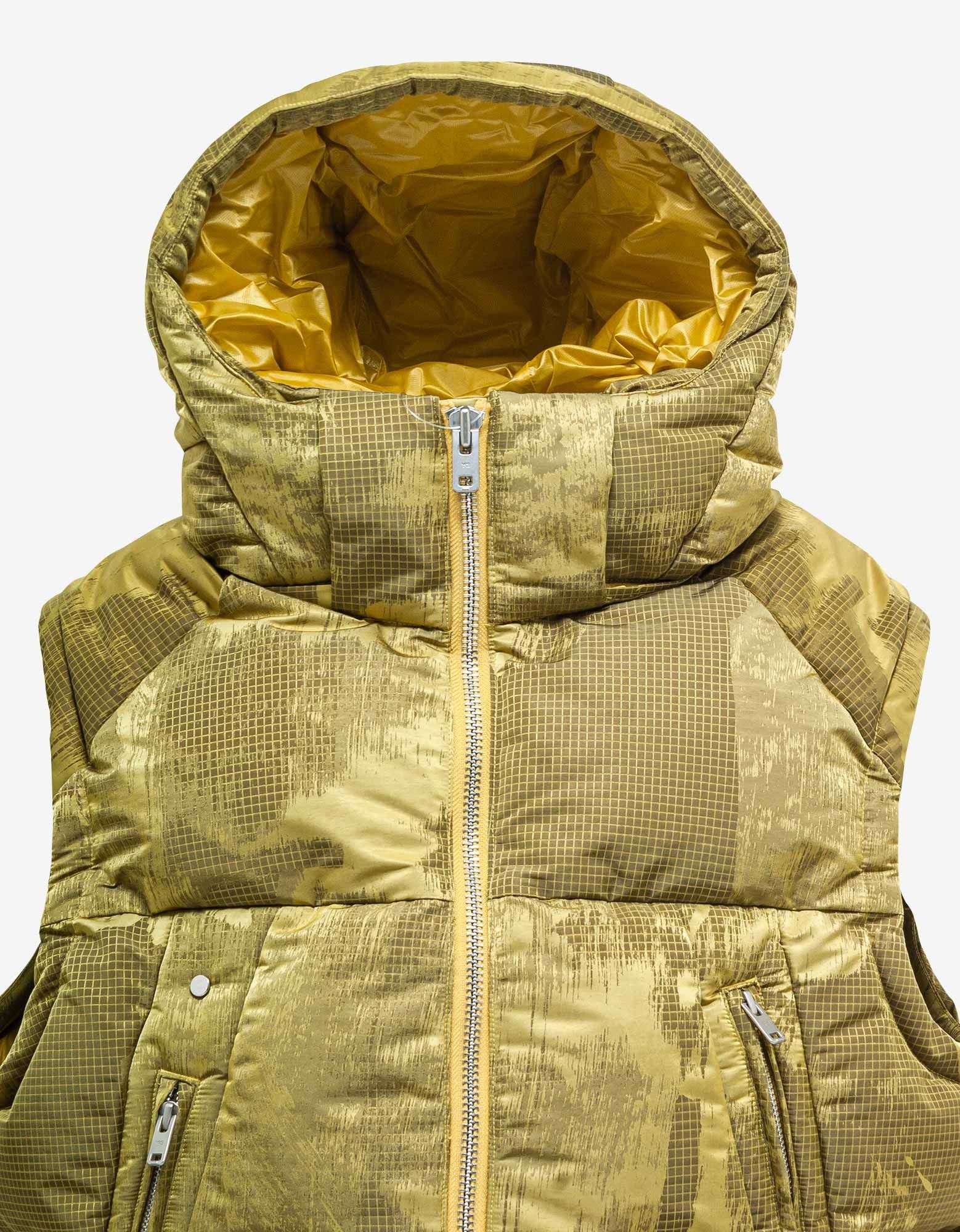 Y-3 o1y0525 Shell Hooded Vest in Lime Green Size US XS / EU 42 / 0 - 2 Thumbnail