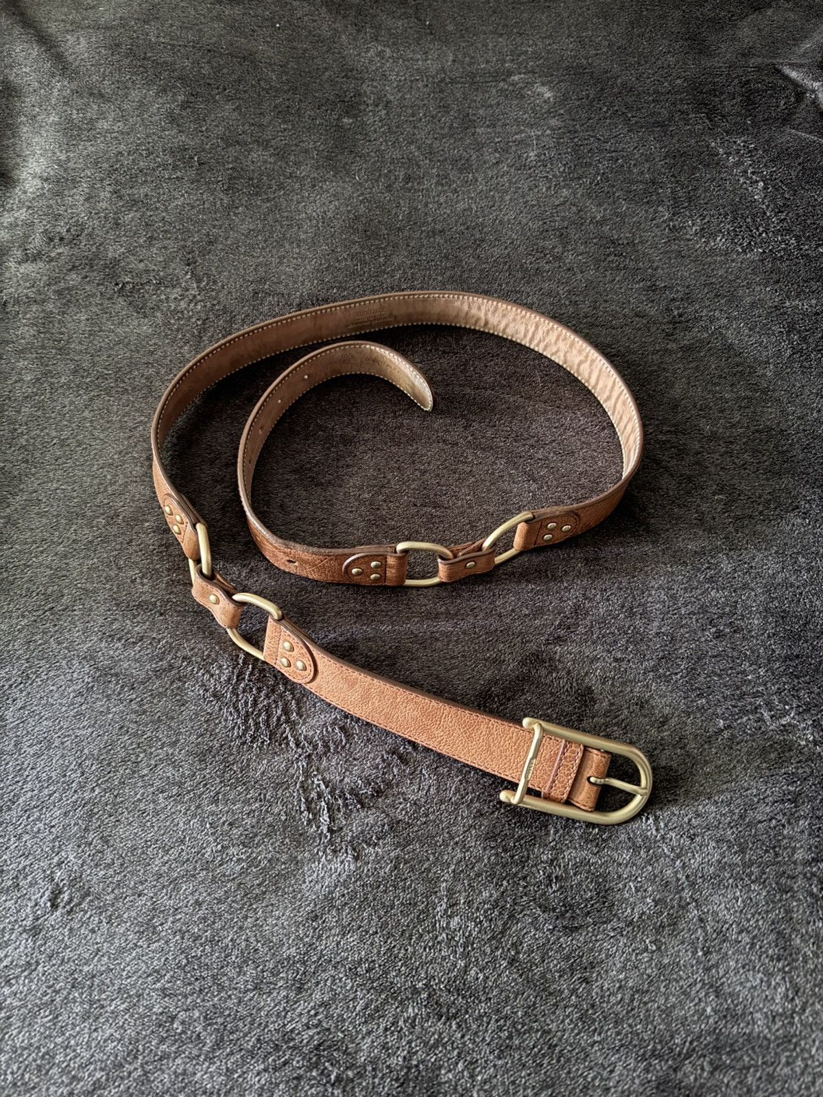 Bally × Vintage Bally vintage men's belt luxury Size 42 - 1 Thumbnail