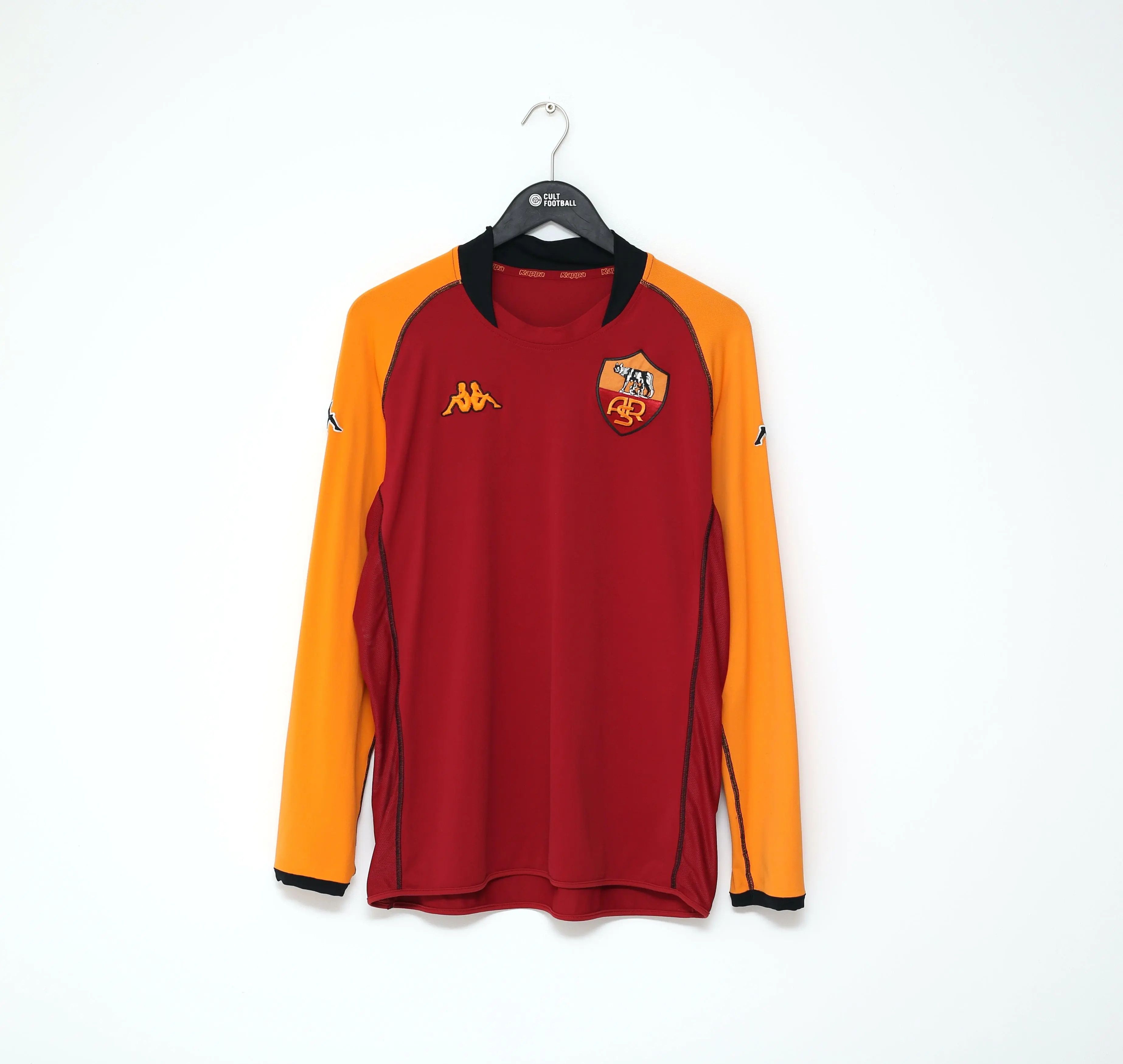 Kappa Rare Roma 02/03 Vintage Kappa Long Sleeve Jersey XXXL Size US L / EU 52-54 / 3 - 1 Thumbnail