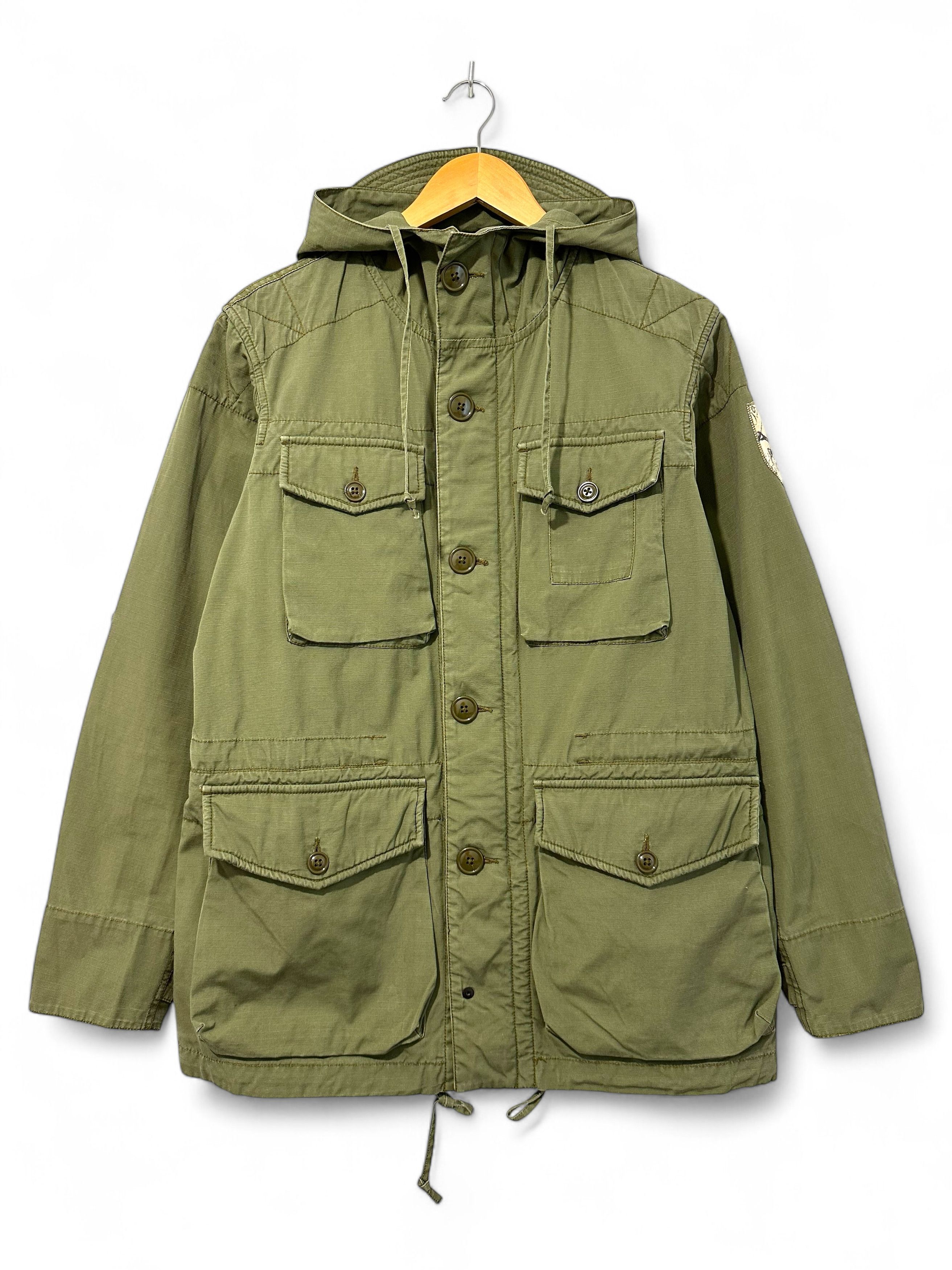 Polo Ralph Lauren × RRL Ralph Lauren Polo Ralph Lauren Skull And Crossbones Multipocket Jacket Size US M / EU 48-50 / 2 - 2 Thumbnail