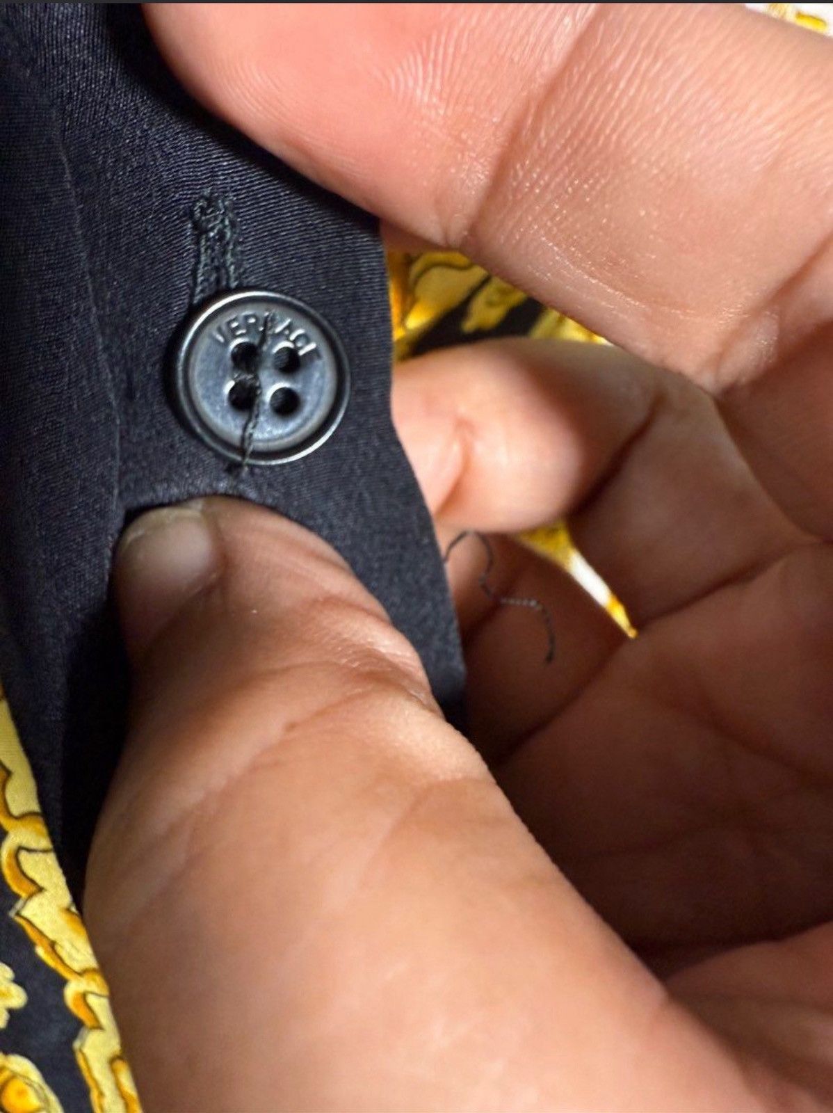 Versace Versace Silk Shirt Button Up Size S / US 4 / IT 40 - 4 Thumbnail