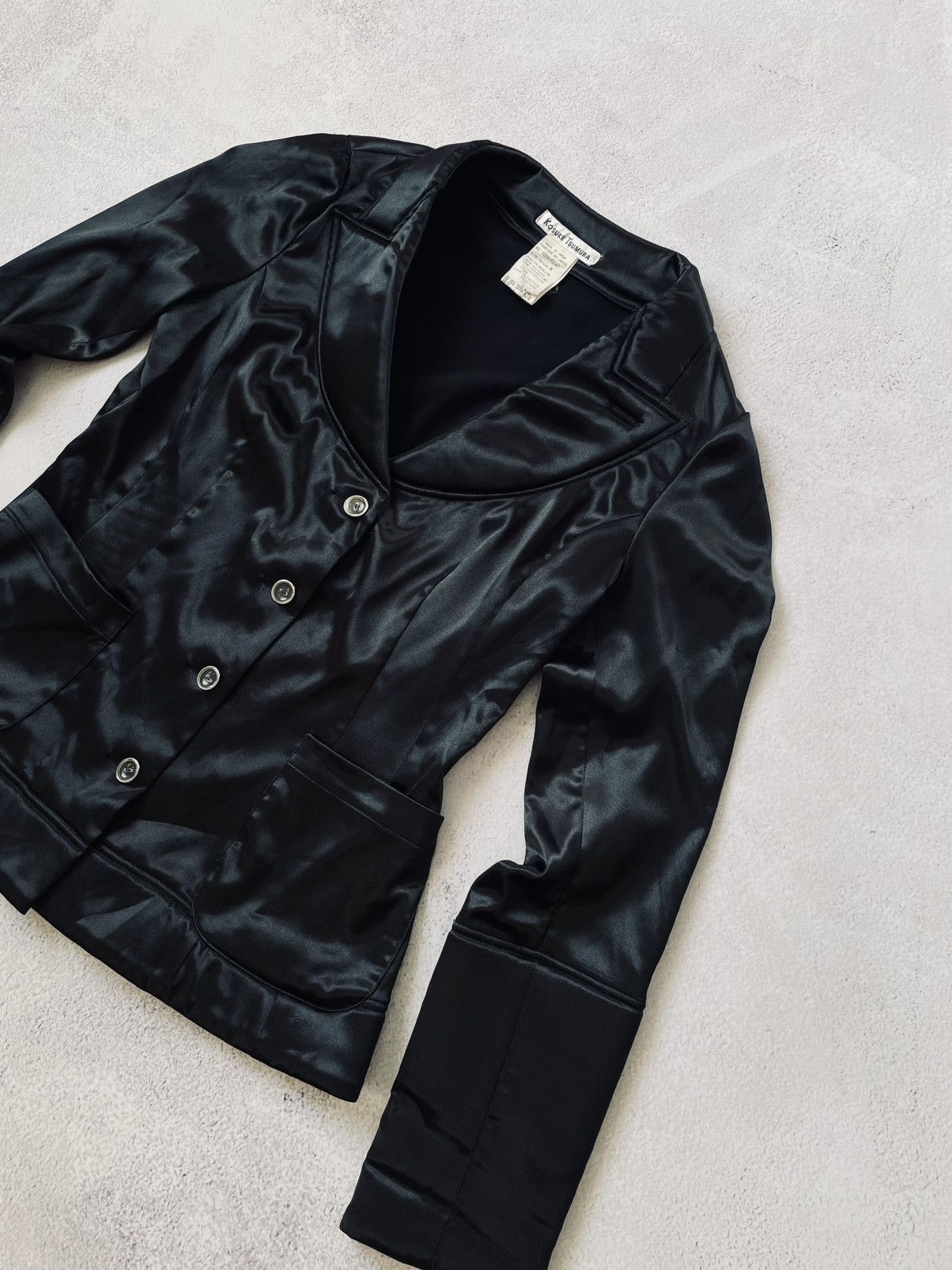 Japanese Brand × Vintage Archive! Kosuke Tsumura Issey Miyake Womens Jacket Blazer Size M / US 6-8 / IT 42-44 - 2 Thumbnail